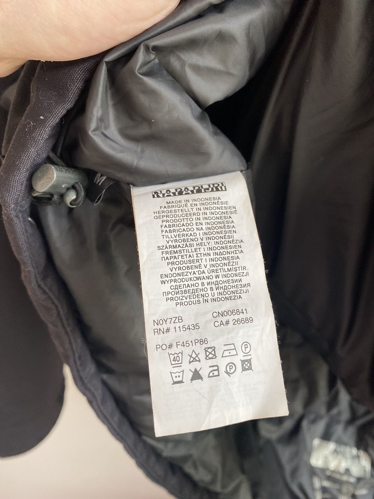 Napapijri Napapijri Ski Skidoo waterproof insulated jacket in black Size US M / EU 48-50 / 2 - 7 Thumbnail