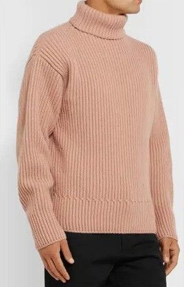 Tom Ford o1loc1c1224 TFK220 Turtleneck Sweater in Camel Size US M / EU 48-50 / 2 - 1 Thumbnail