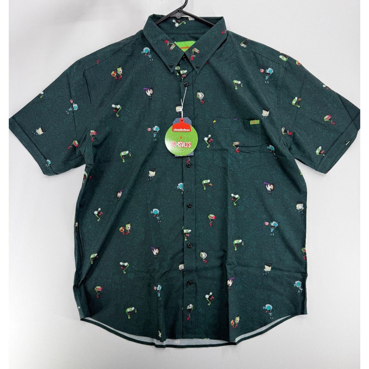 Other RSVLTS Invader Zim Invaders from Irk KUNUFLEX Shirt 2XL Size US XXL / EU 58 / 5 - 1 Thumbnail