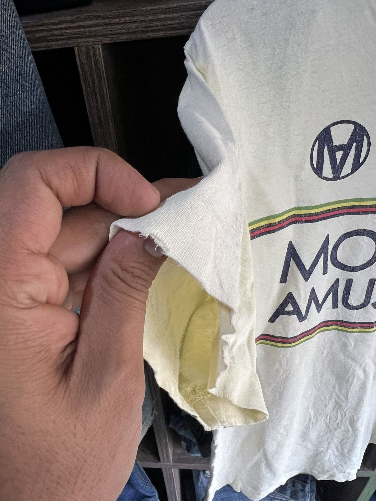 Modern Amusement 🔥Distressed Modern Amusement Tee Size US M / EU 48-50 / 2 - 5 Thumbnail
