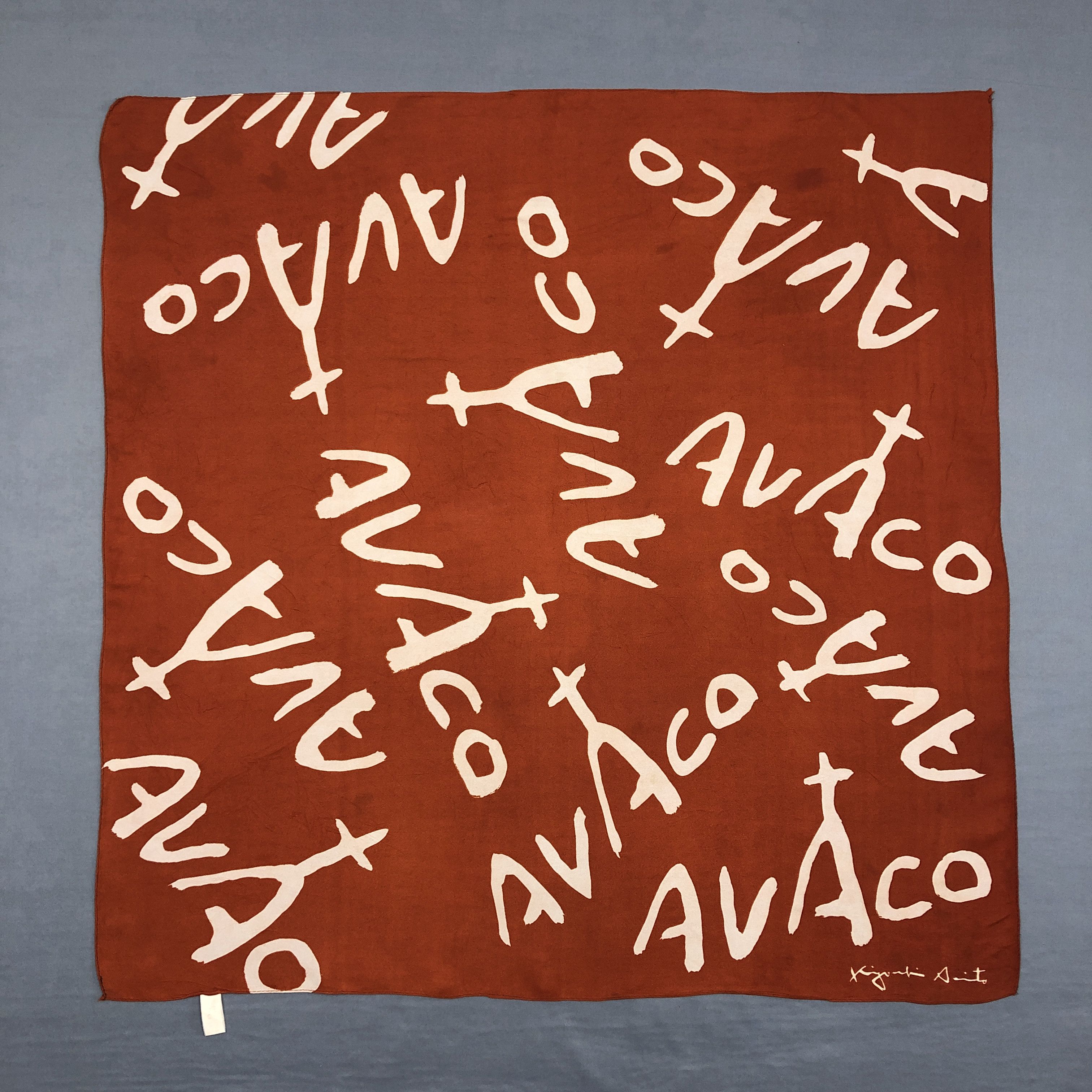 Other × Vintage Vintage Avaco SILK Scarf Twill Stole Wraps Scarves Size ONE SIZE - 1 Thumbnail
