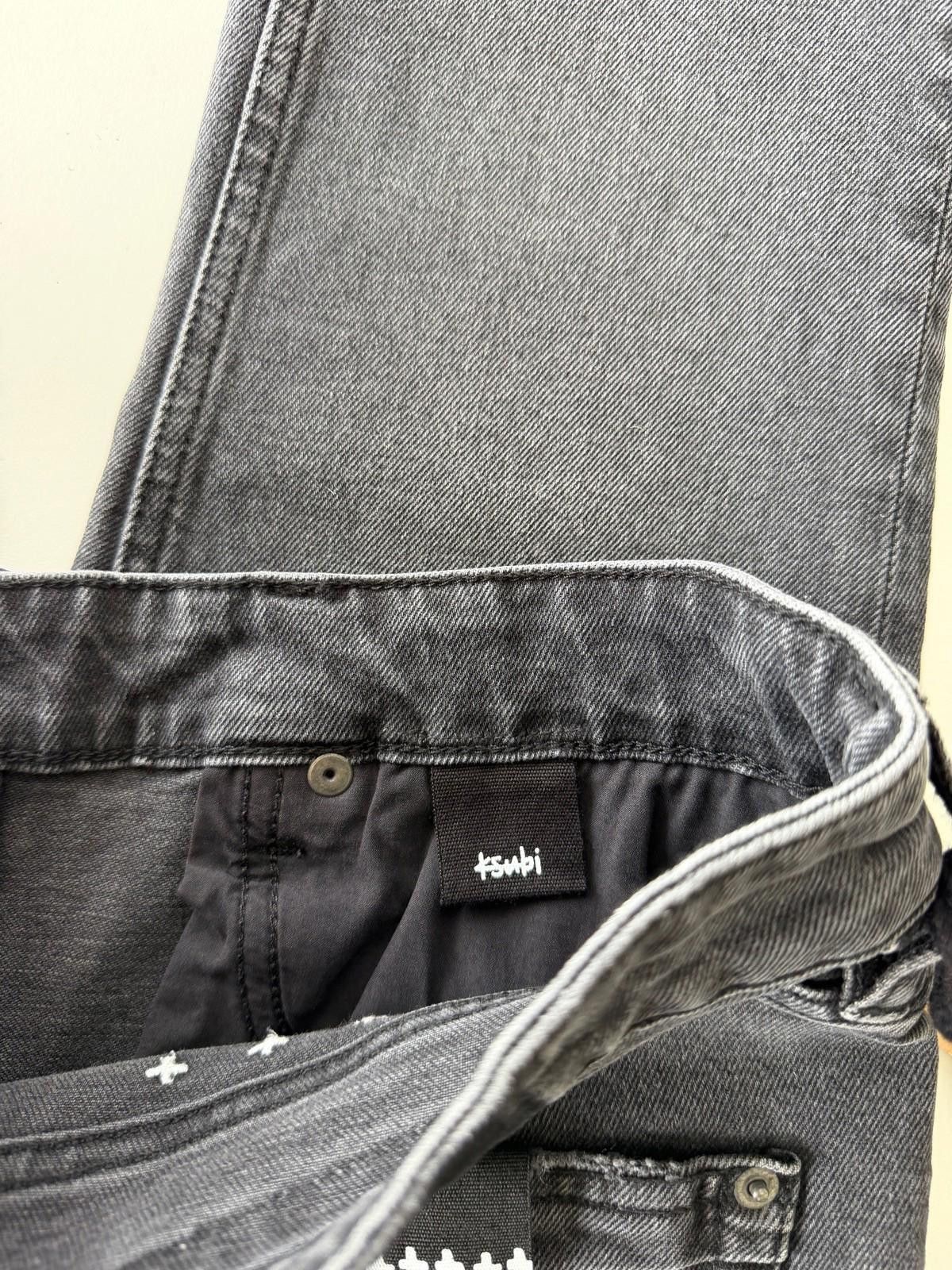 Ksubi new Ksubi mens jeans van winkle roadhouse black patched 32 Size US 32 / EU 48 - 8 Thumbnail