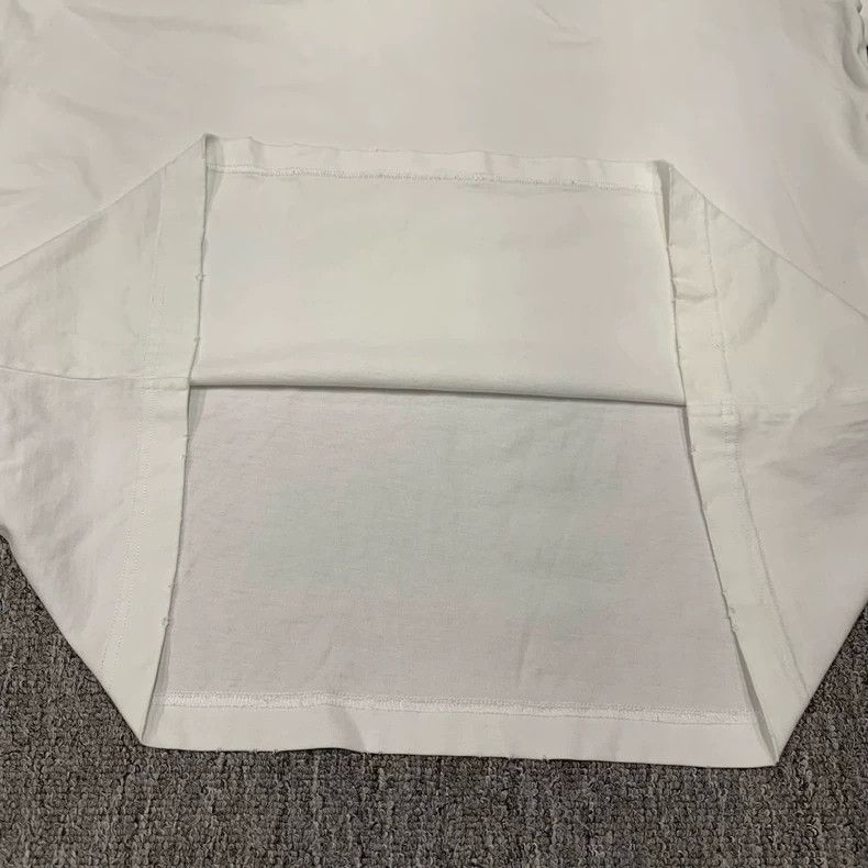 Balenciaga Balenciaga White destroyed letter logo short-sleeve Size US XS / EU 42 / 0 - 8 Thumbnail