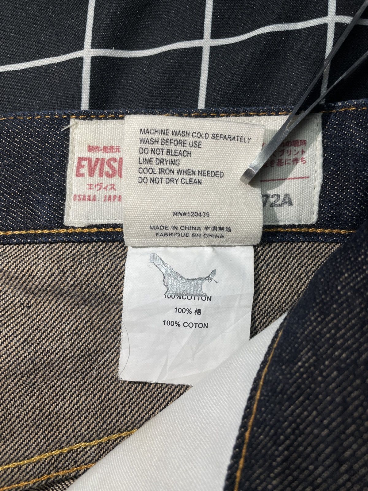 Evisu Evisu Seagull Embroided Logo Lot 2021 Size US 28 / EU 44 - 13 Thumbnail