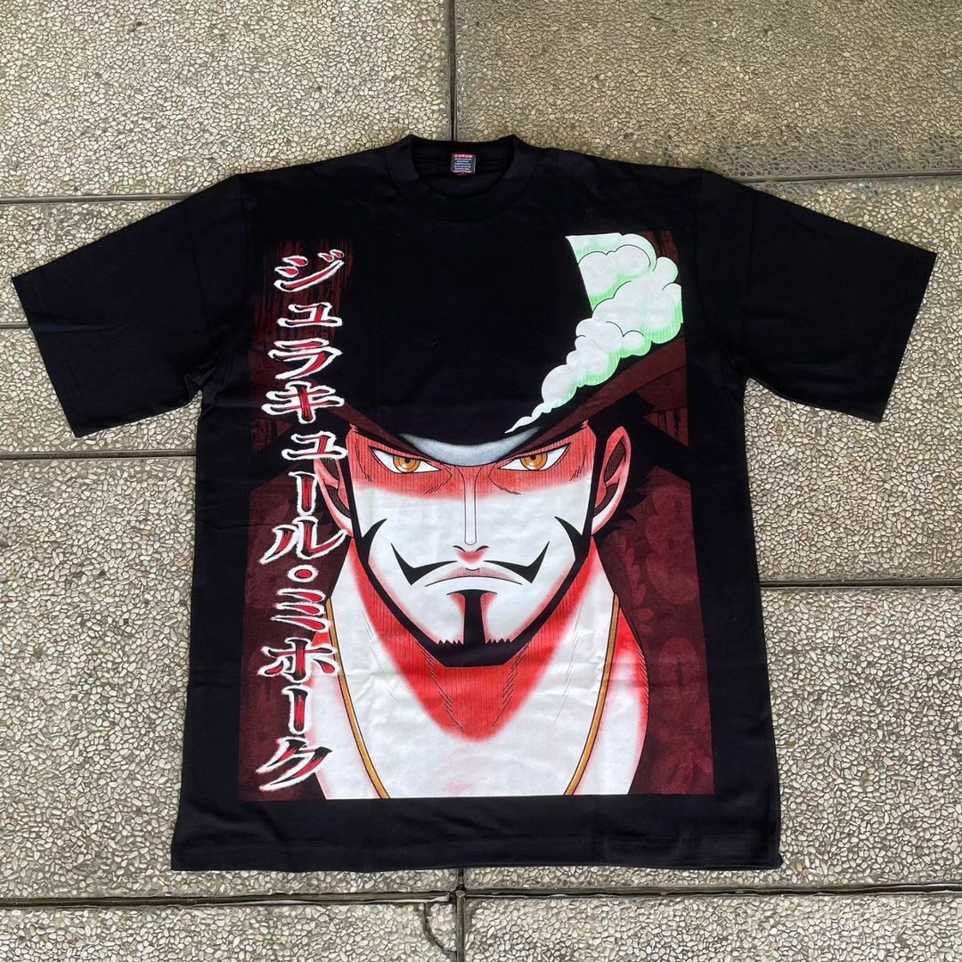 Japanese Brand × One Piece × Vintage Bootleg Mihawk VS Zoro one piece Size US XL / EU 56 / 4 - 1 Thumbnail