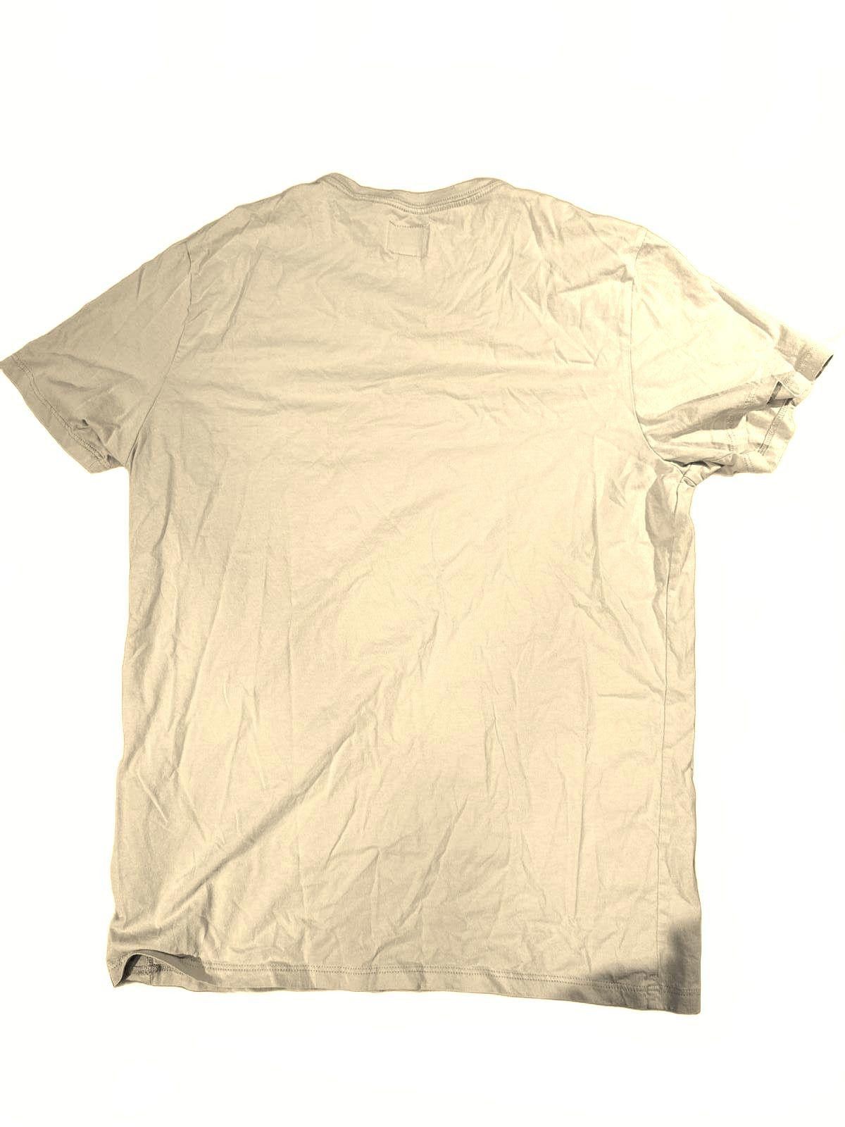 Guess Men's Medium Guess "Cream" T-shirt Size US M / EU 48-50 / 2 - 2 Thumbnail