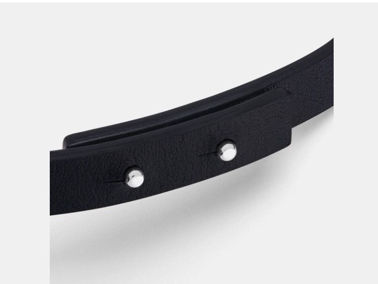 Dior o1w1db11124 Size: OS / Leather Double Bracelet in Black Size ONE SIZE - 4 Thumbnail
