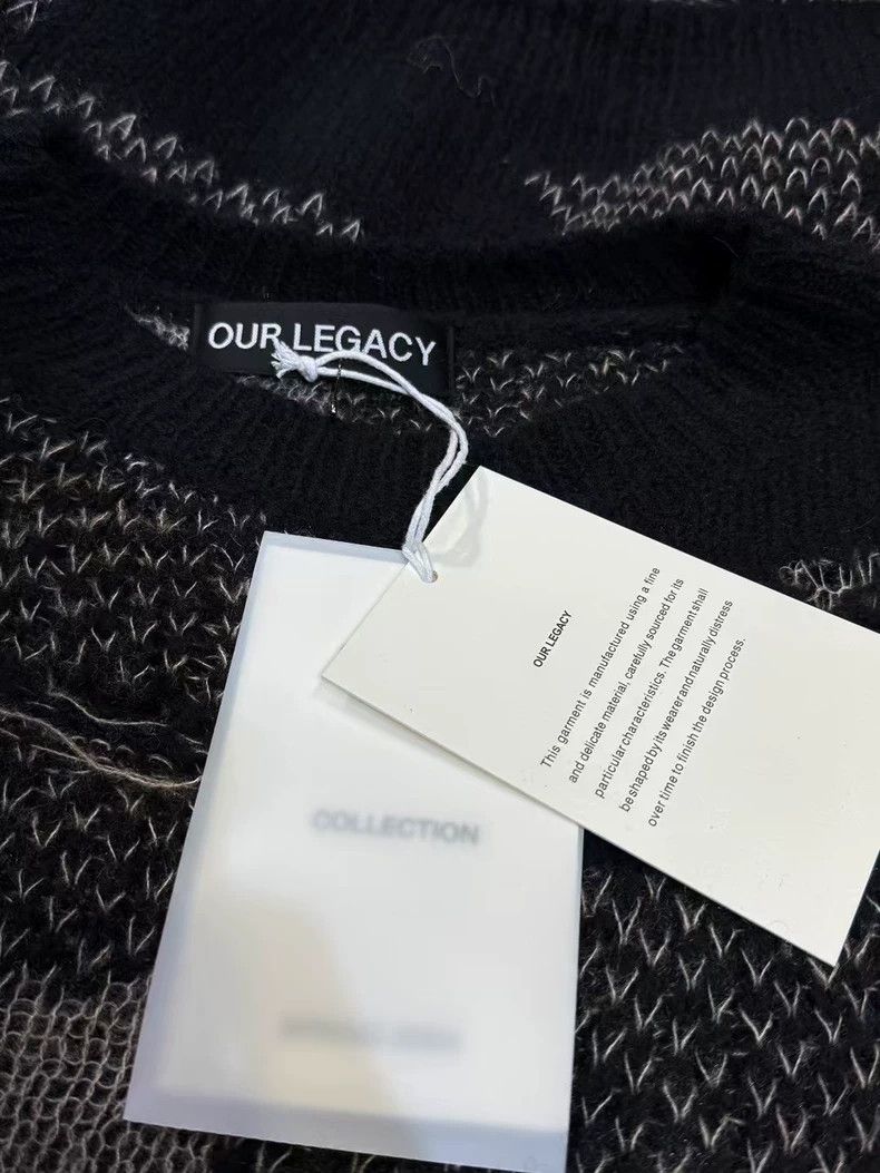 Our Legacy our legacy size 48 SS25 Plaid Hole Drop Shoulder Round Neck Size US M / EU 48-50 / 2 - 3 Thumbnail