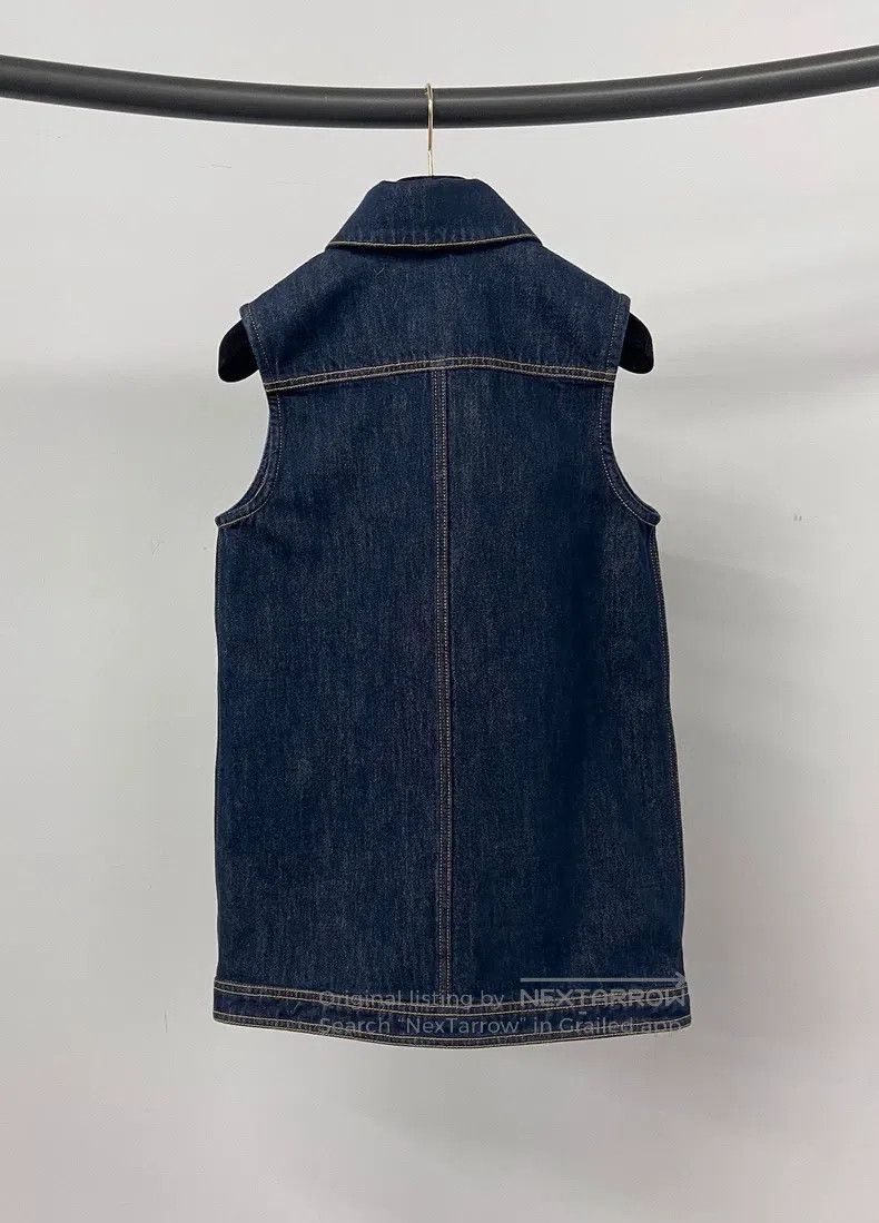 Chanel Chanel 25C denim vest jacket Size XXS / US 00 / IT 34 - 2 Thumbnail