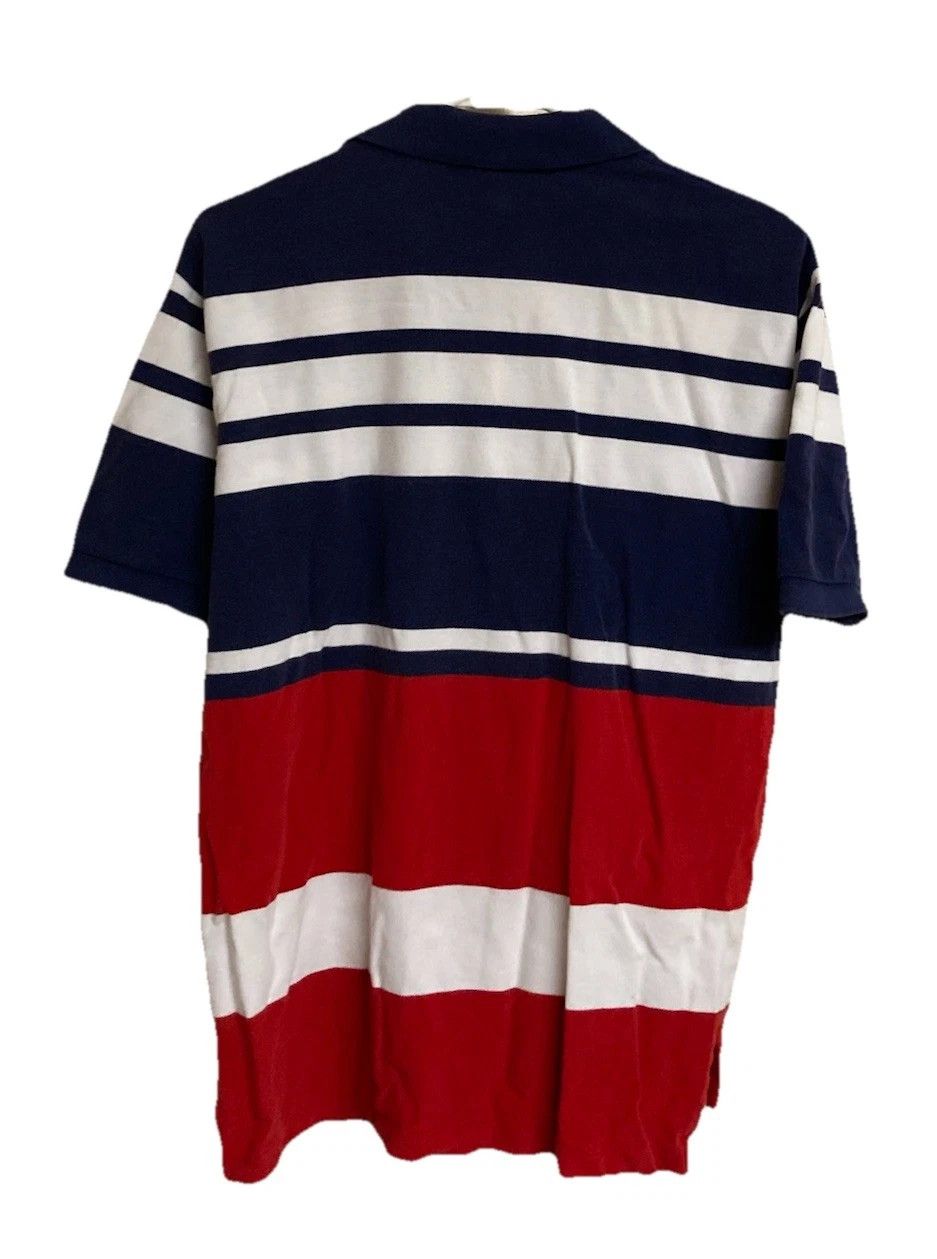 Polo Ralph Lauren VTG Polo Ralph Lauren Knit Polo Striped USA Patriotic Sz L Size US L / EU 52-54 / 3 - 3 Thumbnail