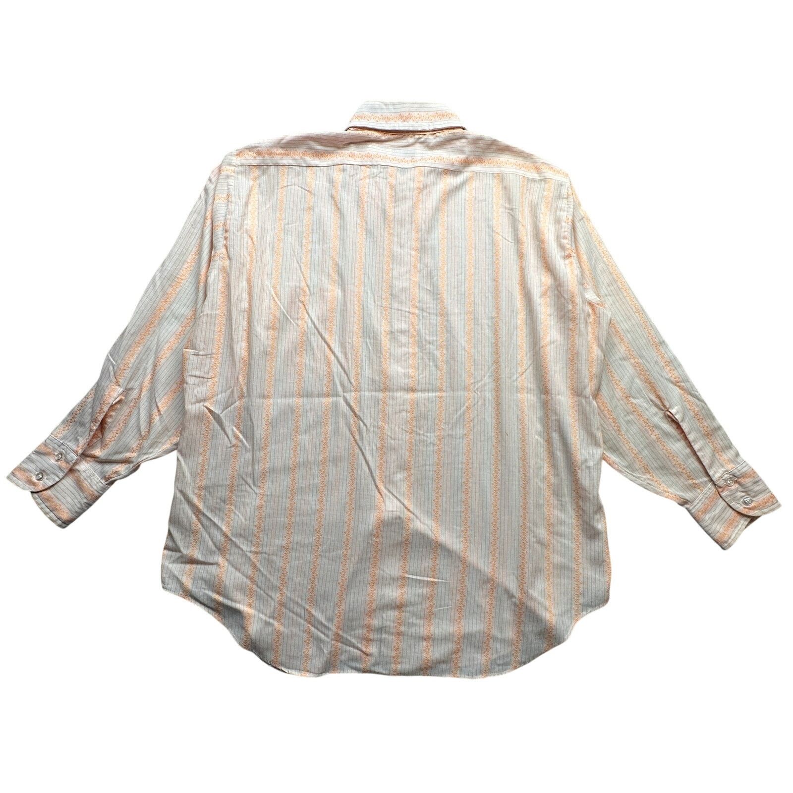 Arrow Vintage 70s Arrow Sanforized Button Shirt Mens 17 XL Size US XL / EU 56 / 4 - 9 Thumbnail