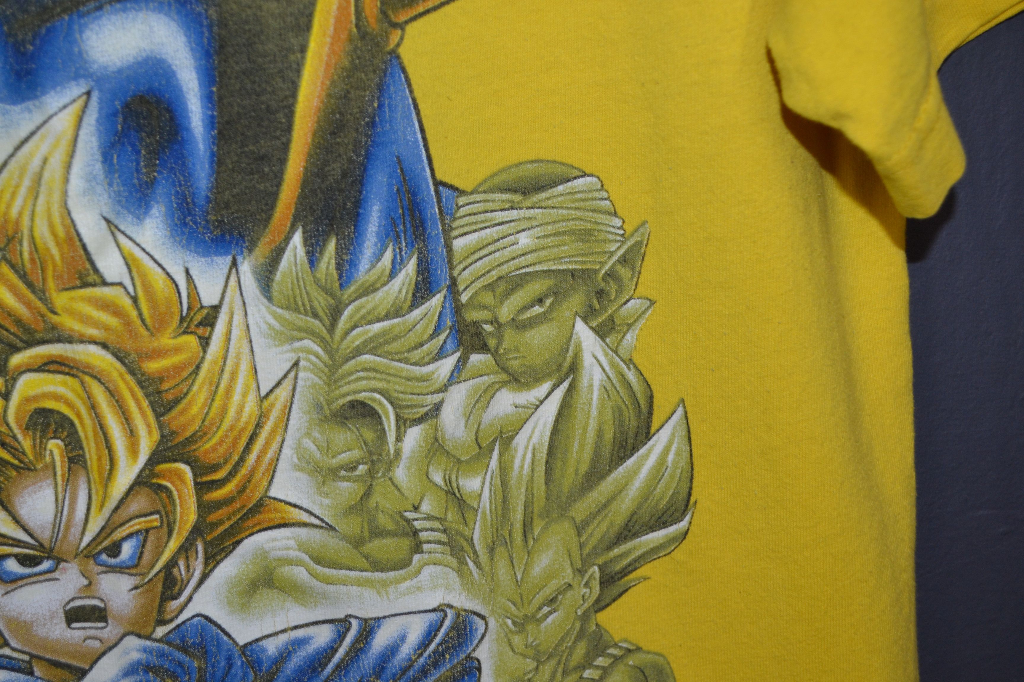 Anime Vintage Dragon Ball Z 2001Dark Blue Cell Saga Goku Gohan Size US S / EU 44-46 / 1 - 12 Thumbnail