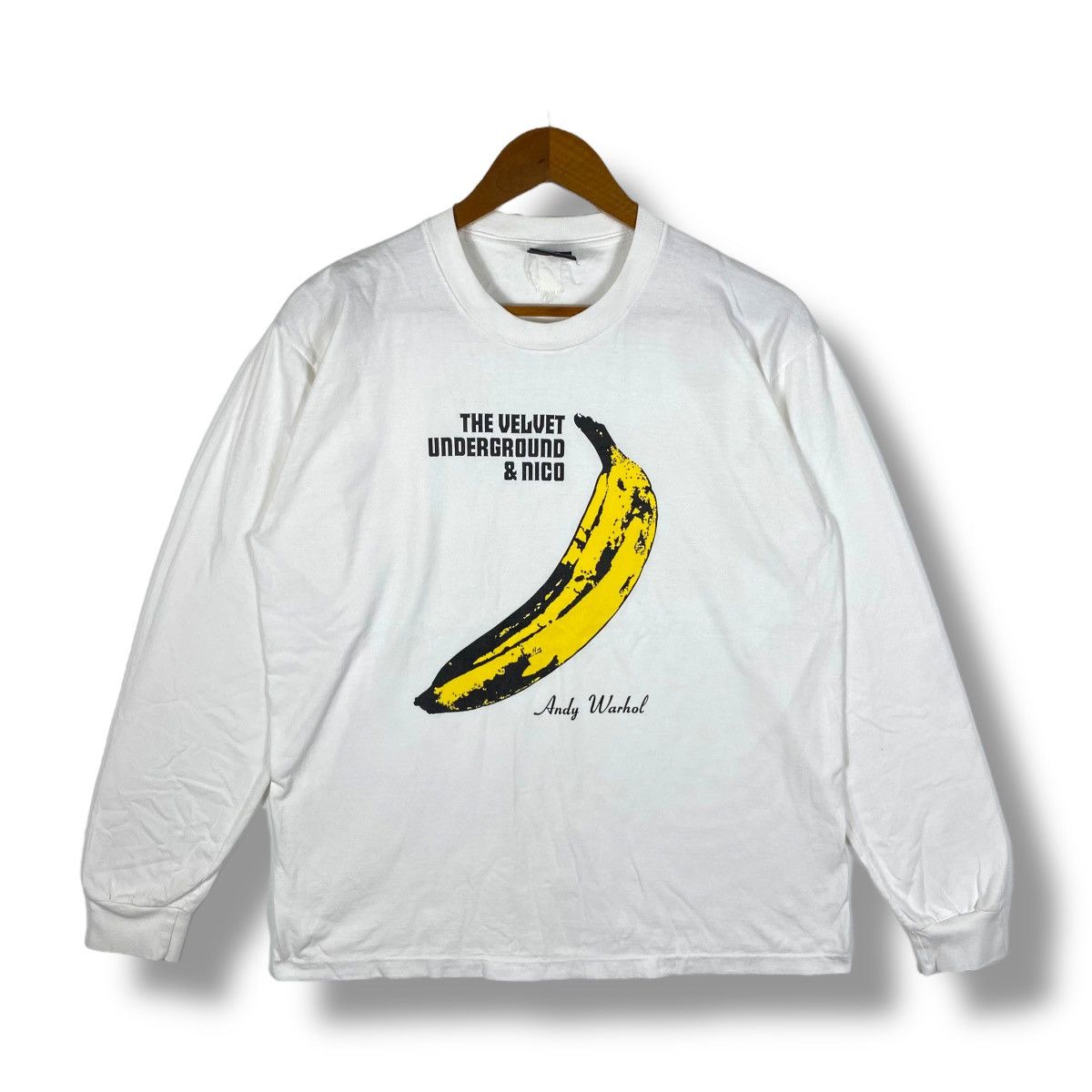 Andy Warhol × Band Tees × Vintage Vintage 00's The VELVET UNDERGROUND & NICO Andy Warhol Tee Size US M / EU 48-50 / 2 - 1 Thumbnail
