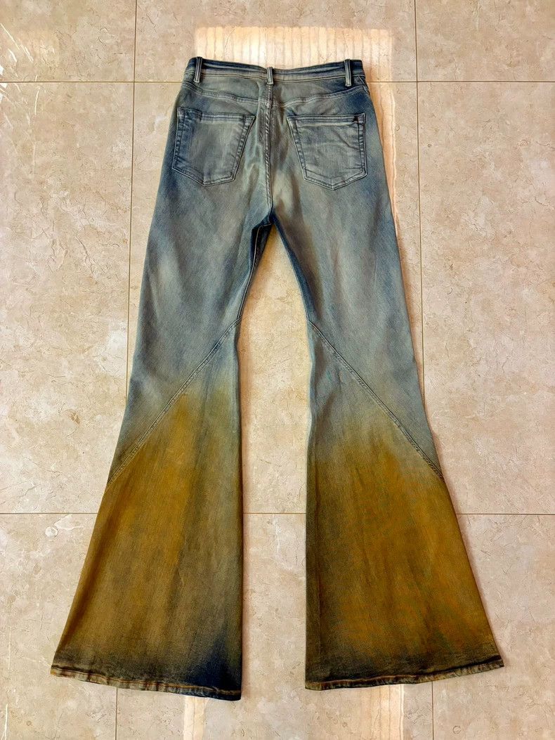 Rick Owens RICK OWENS 24SS Bias Boot cut Ro Duplex Gradient Orange Fl Size US 30 / EU 46 - 2 Thumbnail