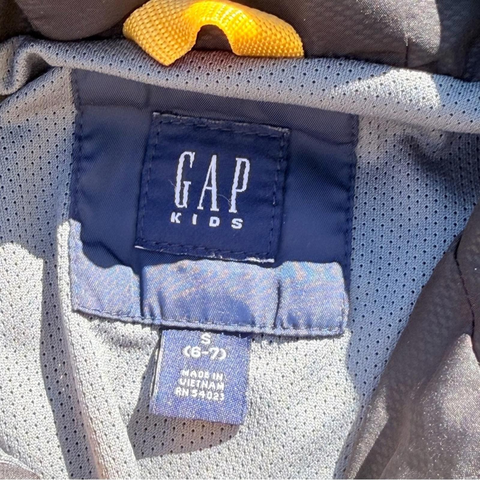 Gap GAP Kids 6/7 Navy Hooded Jacket Size US S / EU 44-46 / 1 - 3 Thumbnail