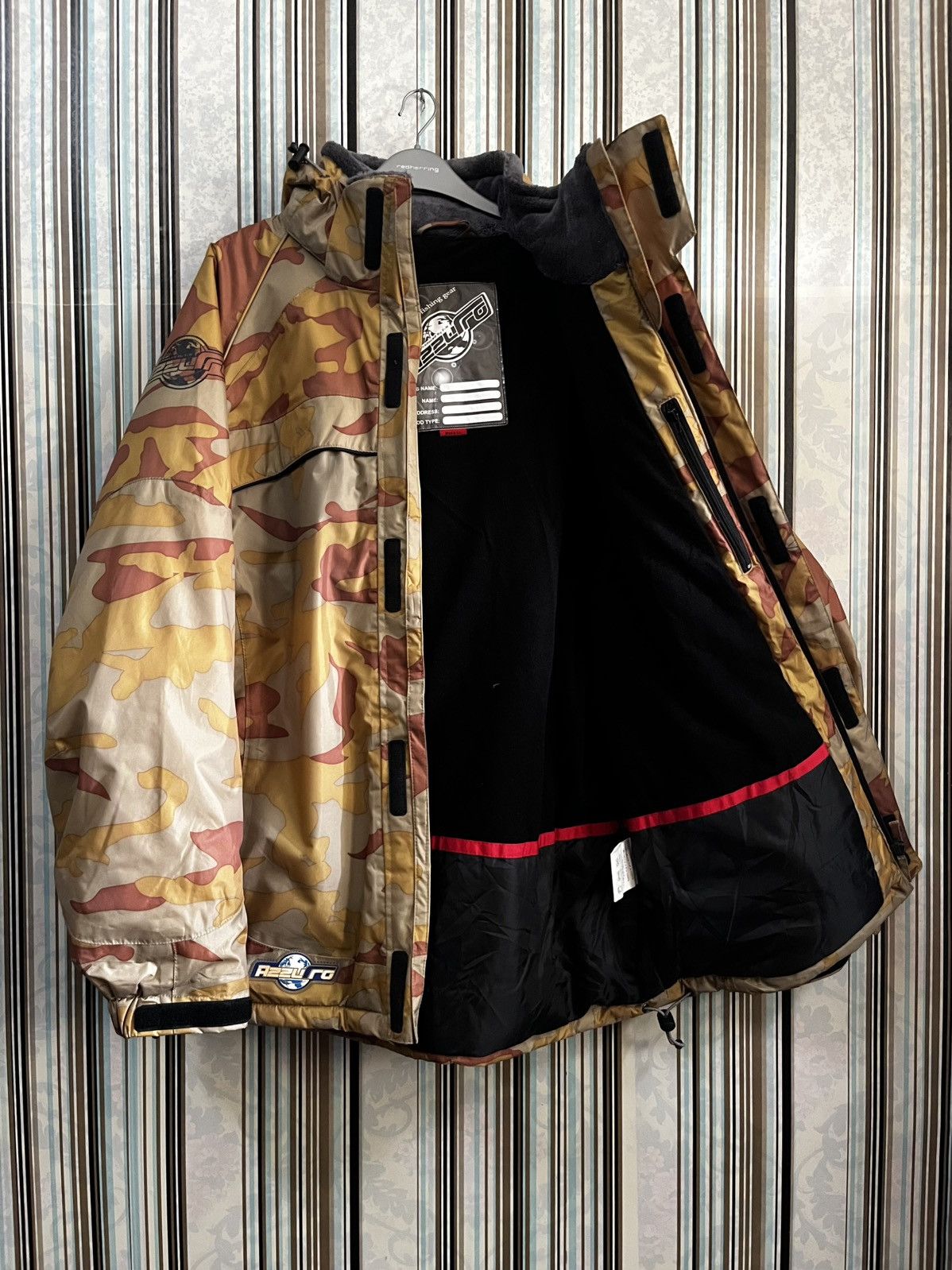 Other 2000s AZZURO camouflage hood waterproof #H4 Size US XL / EU 56 / 4 - 4 Thumbnail