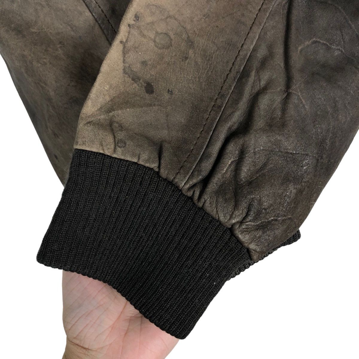 Japanese Brand 🔥90’s Vintage Bomber Jacket Soft Leather Mitsumine Japan Size US M / EU 48-50 / 2 - 12 Thumbnail