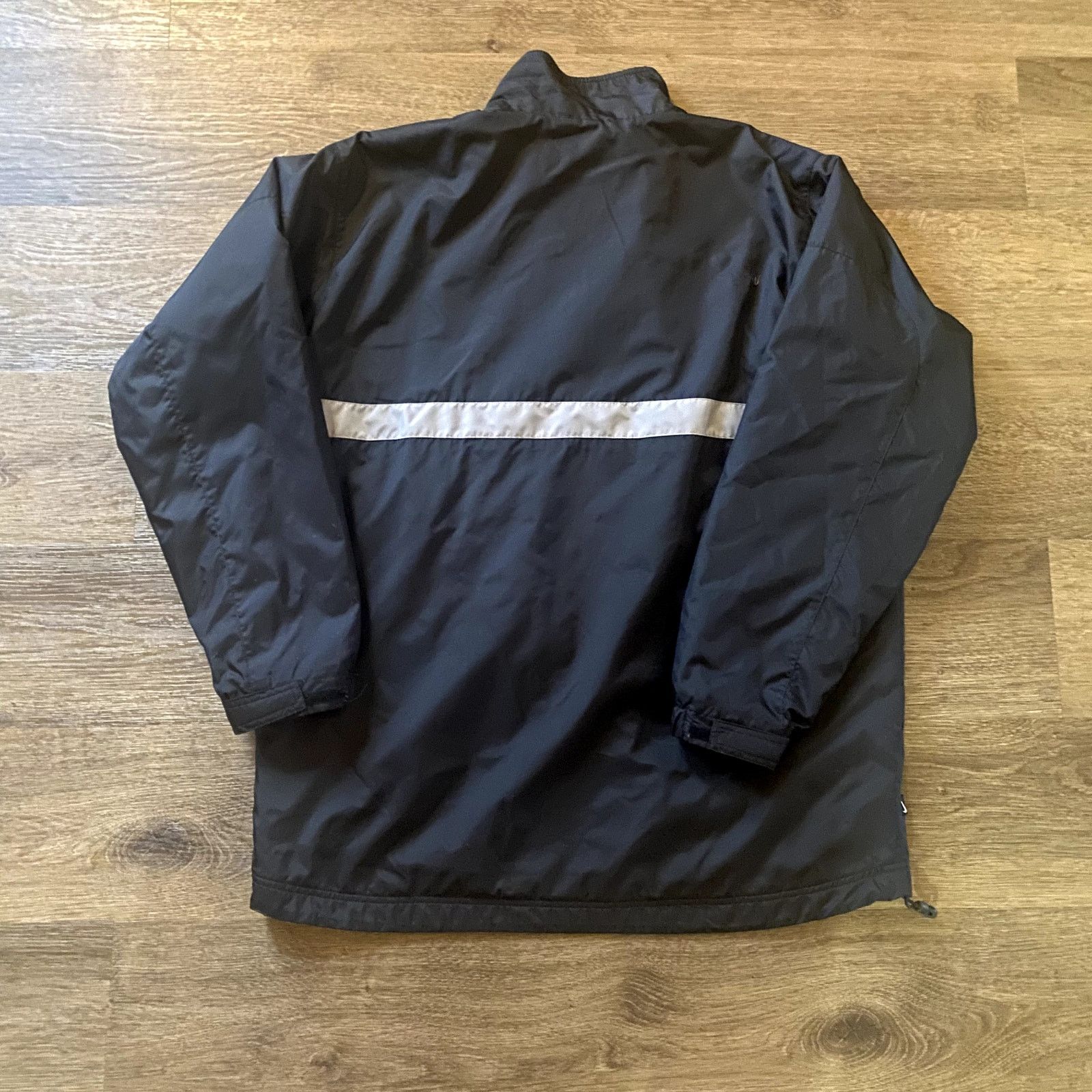 Nike Early 2000s Black Nike Zip-up Winter Jacket Size US L / EU 52-54 / 3 - 6 Thumbnail