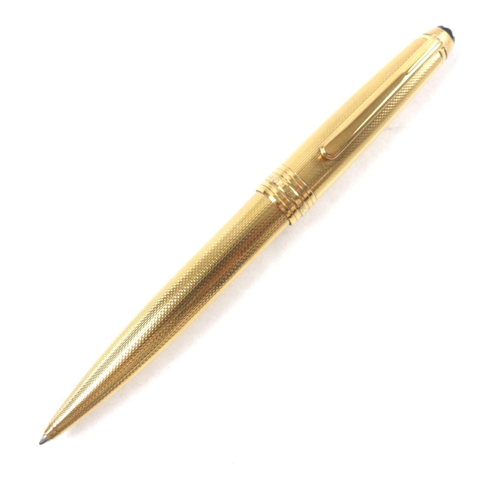 Montblanc Montblanc Montblanc Meisterstuck Solitaire Vermeil Barley Ballpoint Pen Metal Pen DUTY FREE for USA Size ONE SIZE - 1 Thumbnail