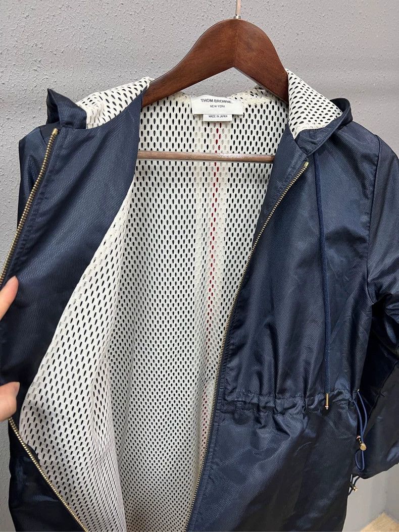 Thom Browne Thom Browne size40 A chequered trench jacket Size US XXS / EU 40 - 3 Thumbnail
