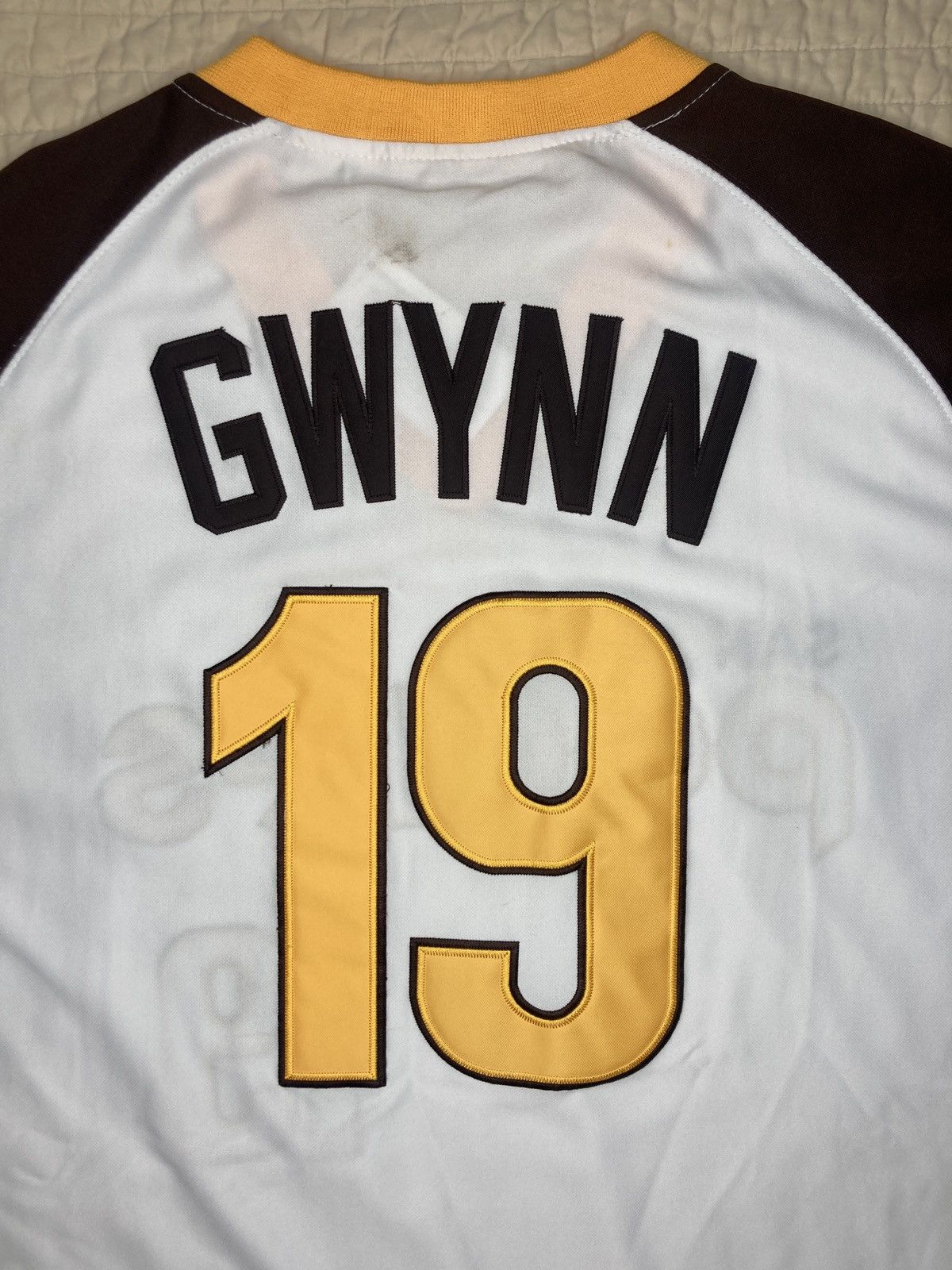 MLB × Majestic × Vintage San Diego Padres Tony Gwynn Baseball Jersey Size XXL (52) Size US XXL / EU 58 / 5 - 4 Thumbnail