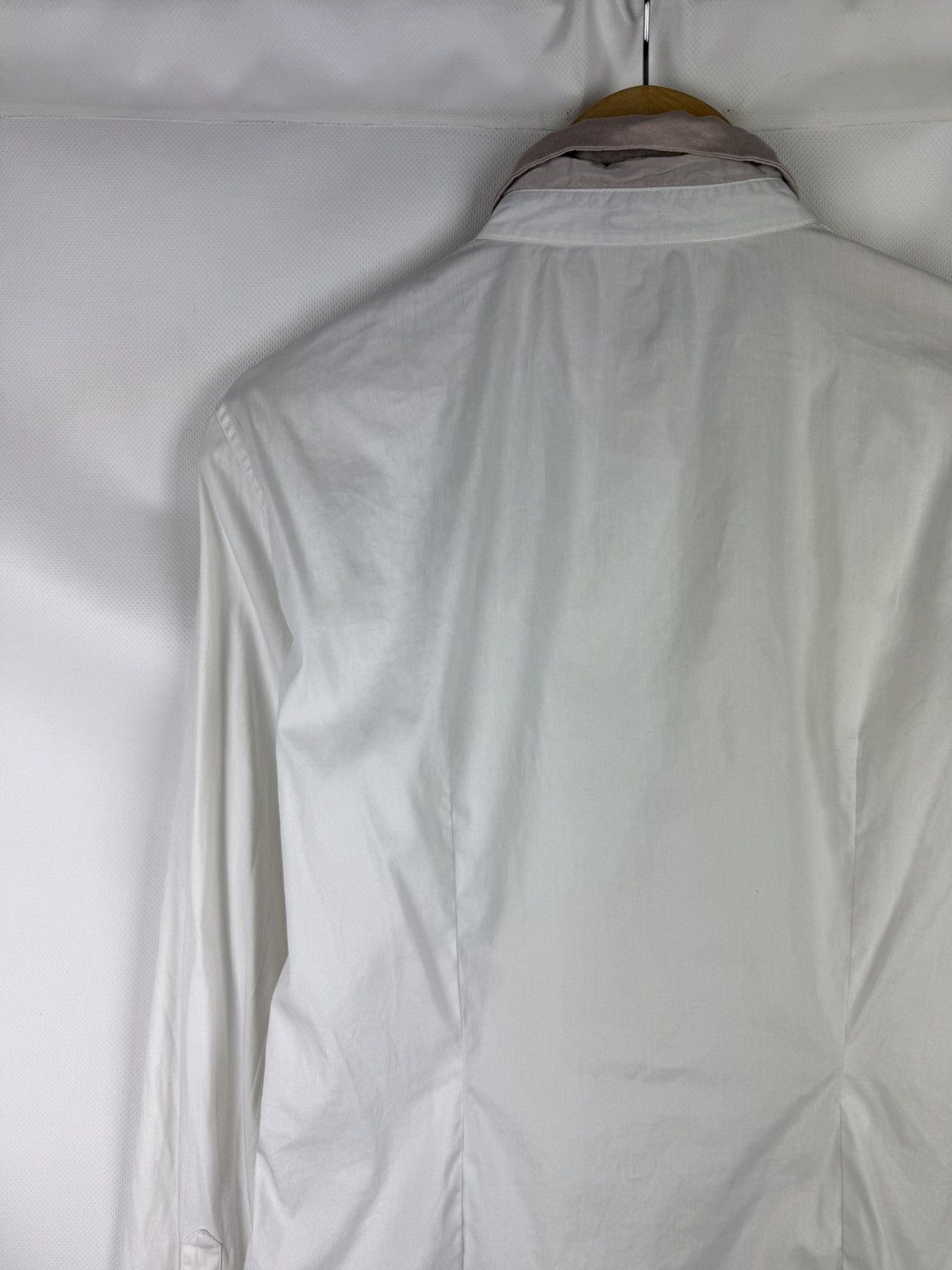 Brunello Cucinelli Brunello Cucinelli Long Sleeve Button Up Cotton / Silk Shirt Size M / US 6-8 / IT 42-44 - 17 Thumbnail