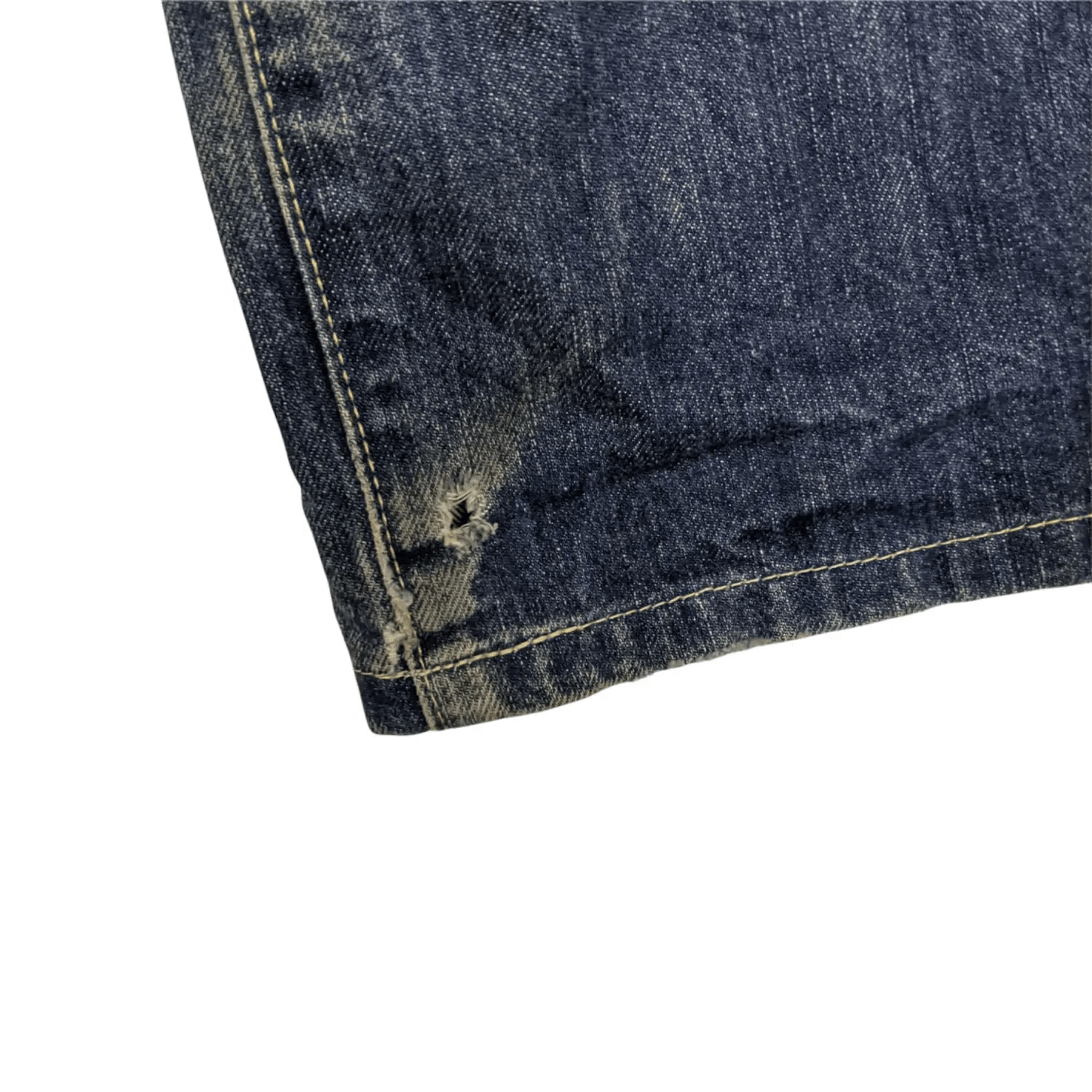 Uniqlo Vintage 2000's UNIQLO Japan Distressed Denim Jeans Pant Size US 30 / EU 46 - 13 Thumbnail