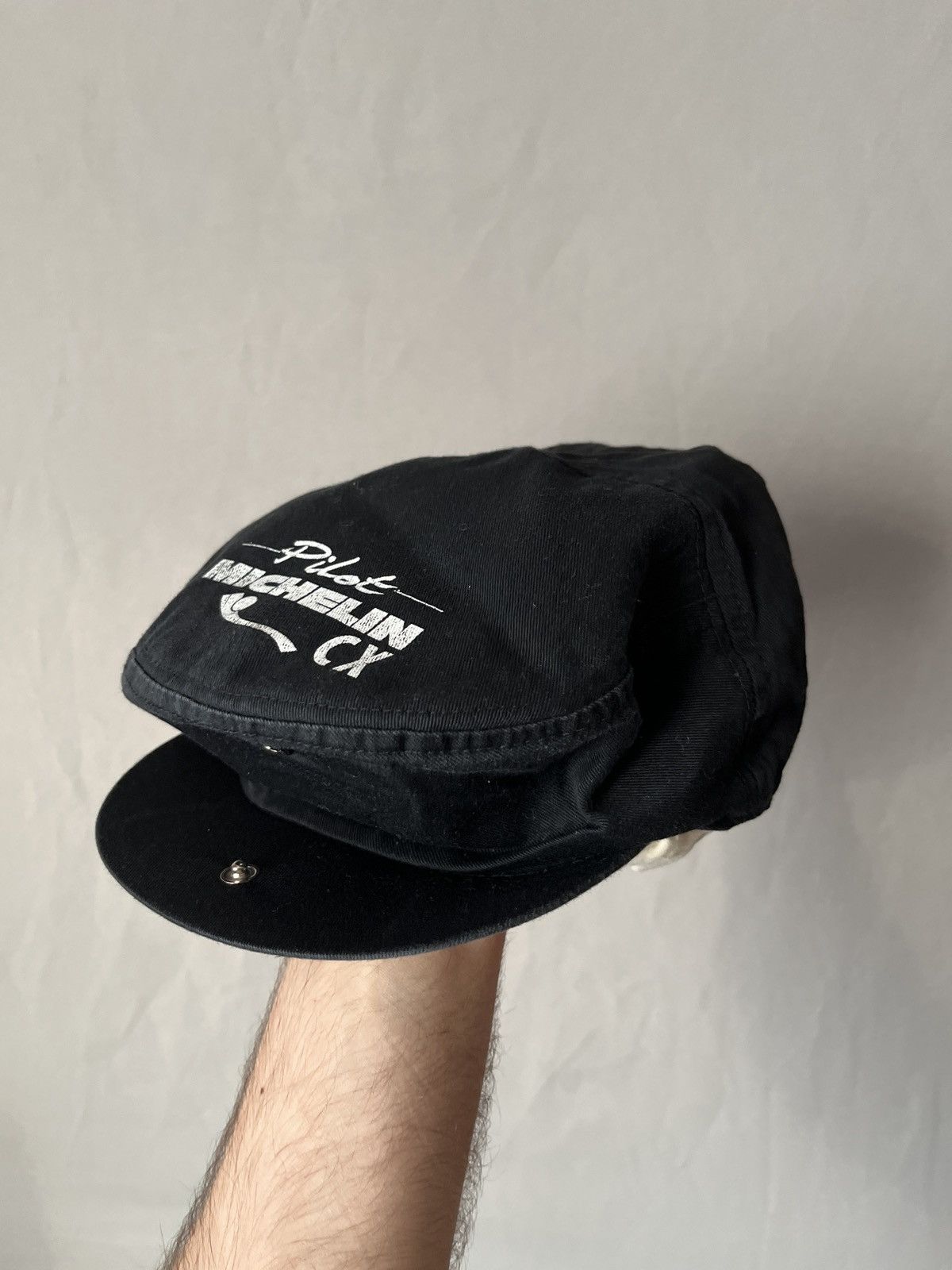 Vintage Vintage Pilot Michelin CX Racing Flat Hat Size ONE SIZE - 2 Thumbnail