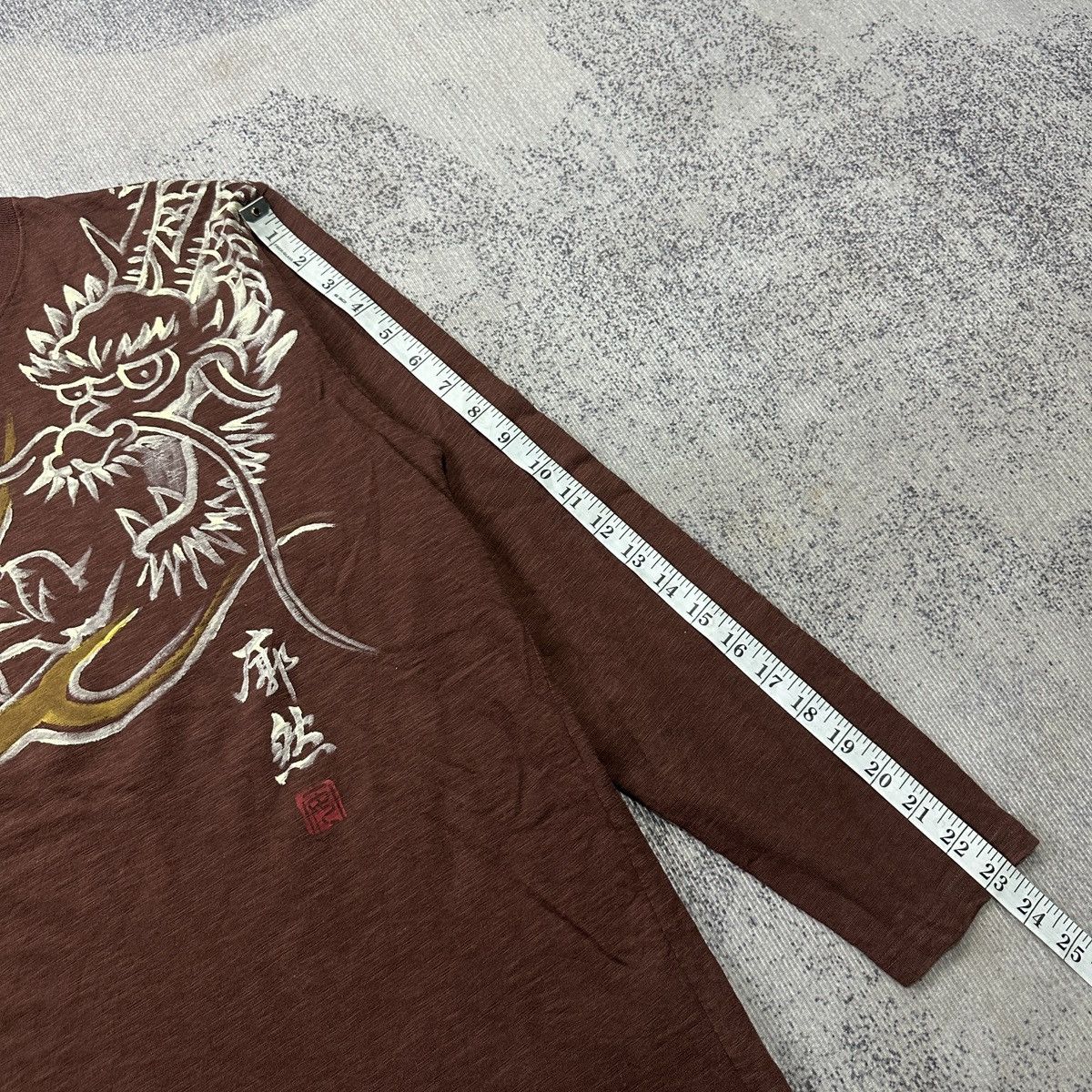 Japanese Brand Sukajan longsleeve Tshirt Size US M / EU 48-50 / 2 - 7 Thumbnail