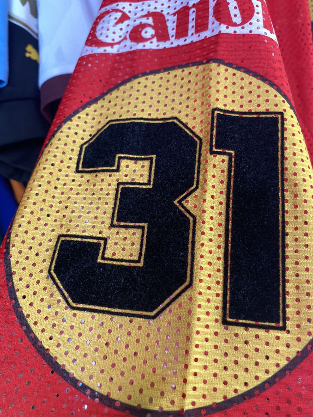 SC BERN Blacky #31 TOSIO Team Ice Hockey Jersey Shirt Size L