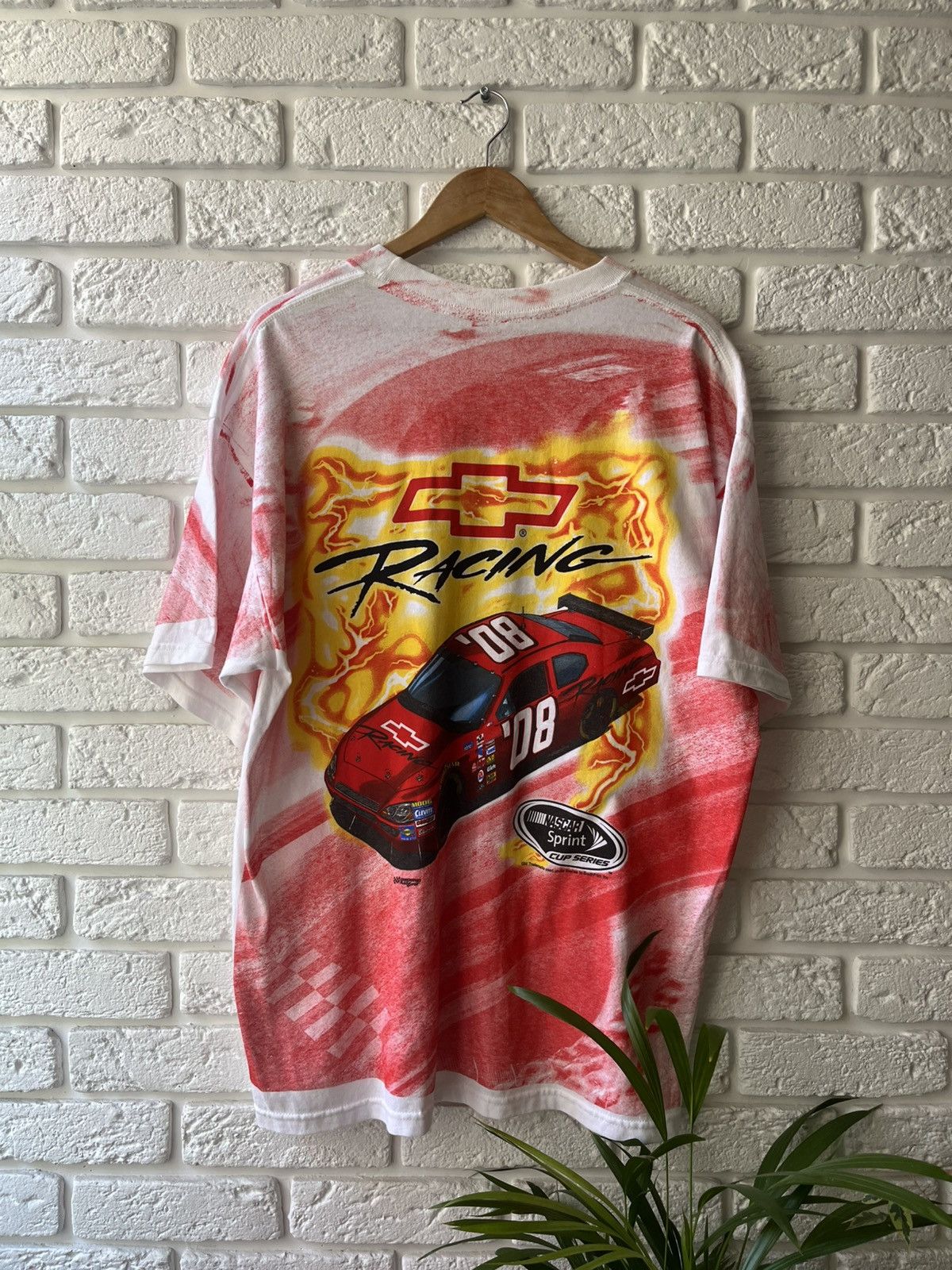 NASCAR Vintage Chevrolet Racing T-Shirt NASCAR Impala SS Licensed Size US XL / EU 56 / 4 - 6 Thumbnail