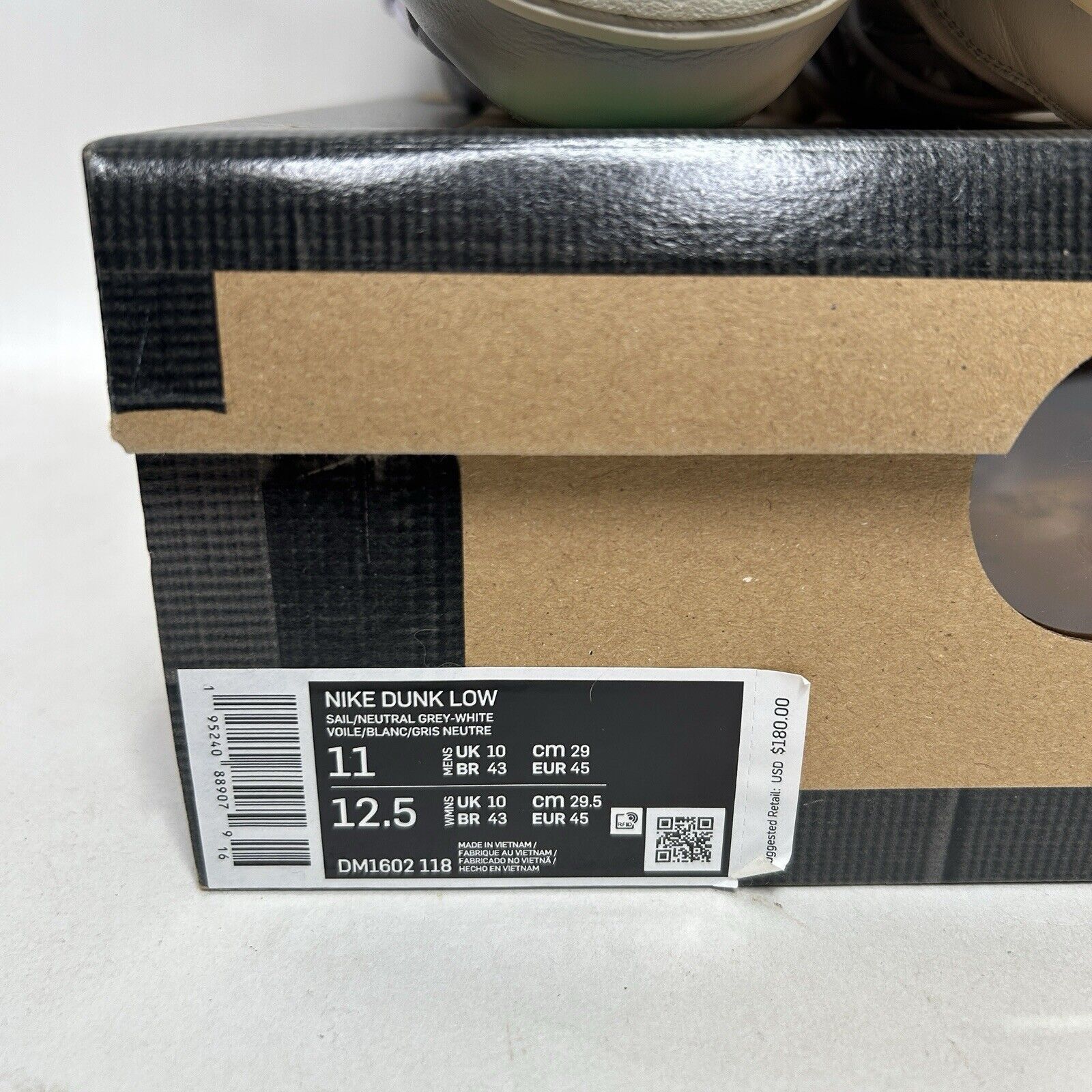 Nike Nike Shoes Dunk Low X Off-White “Lot 3 of 50” 2024 Size US 11 / EU 44 - 8 Thumbnail