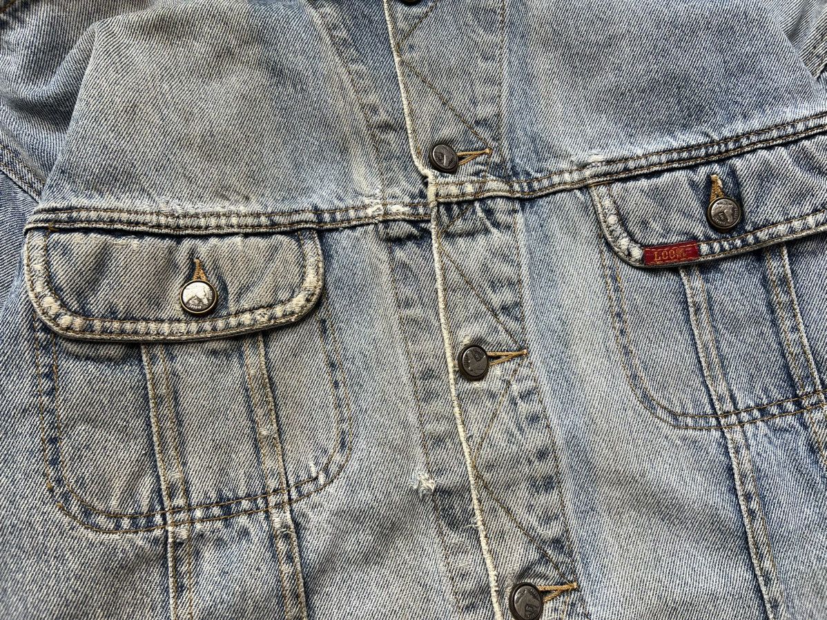 Lee × Vintage Rare Jacket Lee vintage 80’s jeans destroyed jeans boxy fit Size US XL / EU 56 / 4 - 5 Thumbnail