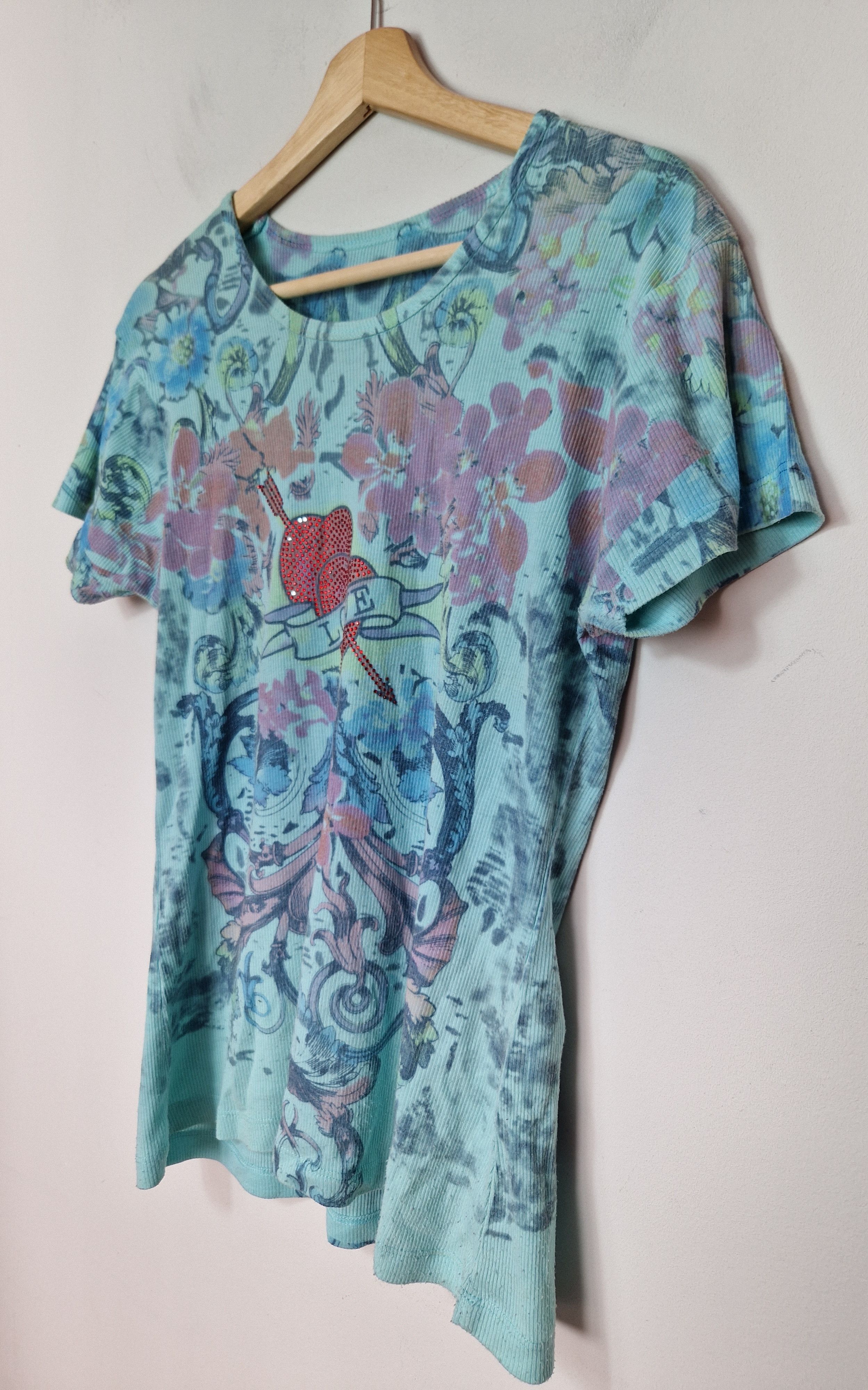 Ed Hardy vintage top ed hardy christian audiger style mesh y2k Size M / US 6-8 / IT 42-44 - 2 Thumbnail