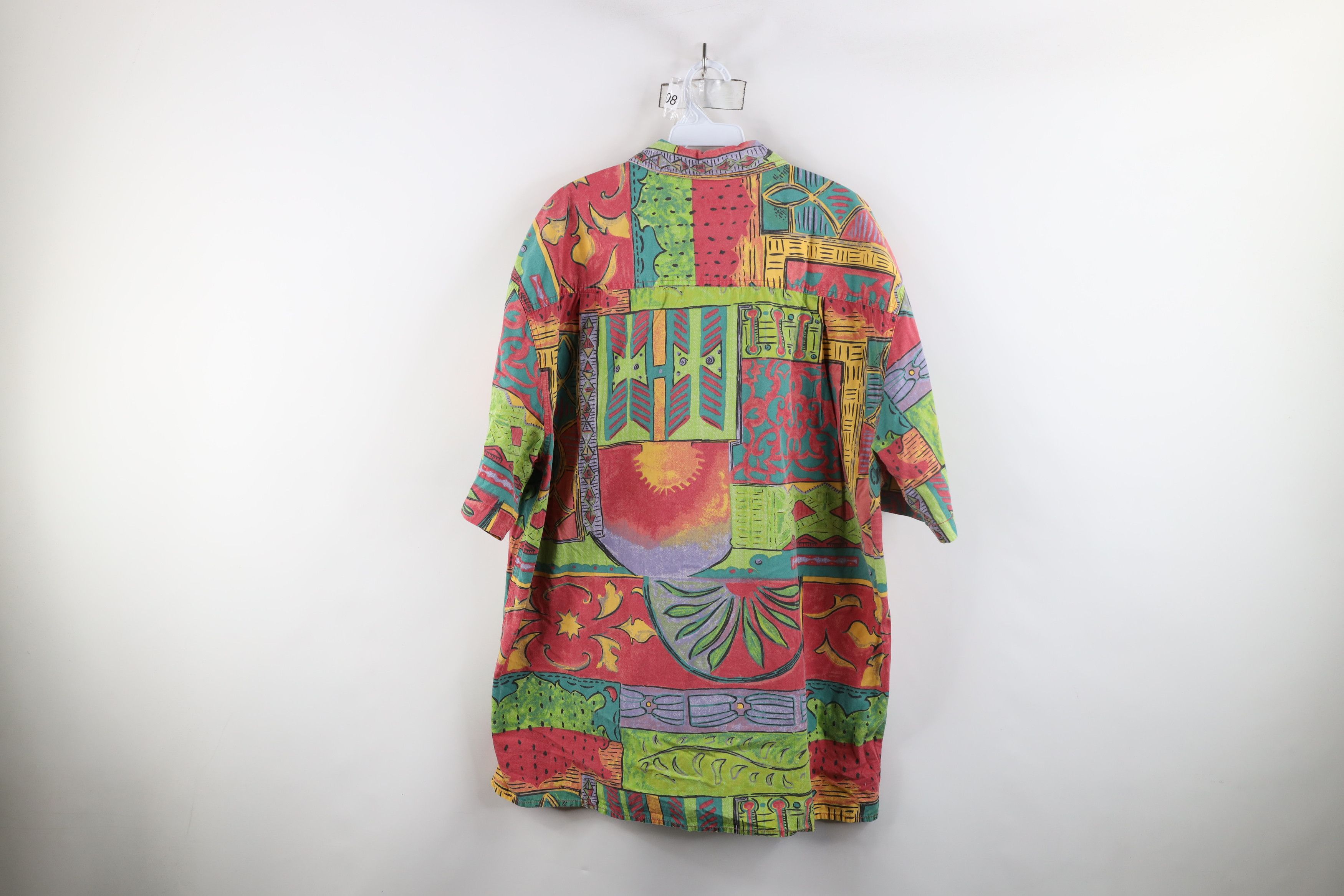 Vintage Vintage 90s The Territory Ahead Abstract Button Shirt Size US XL / EU 56 / 4 - 8 Thumbnail
