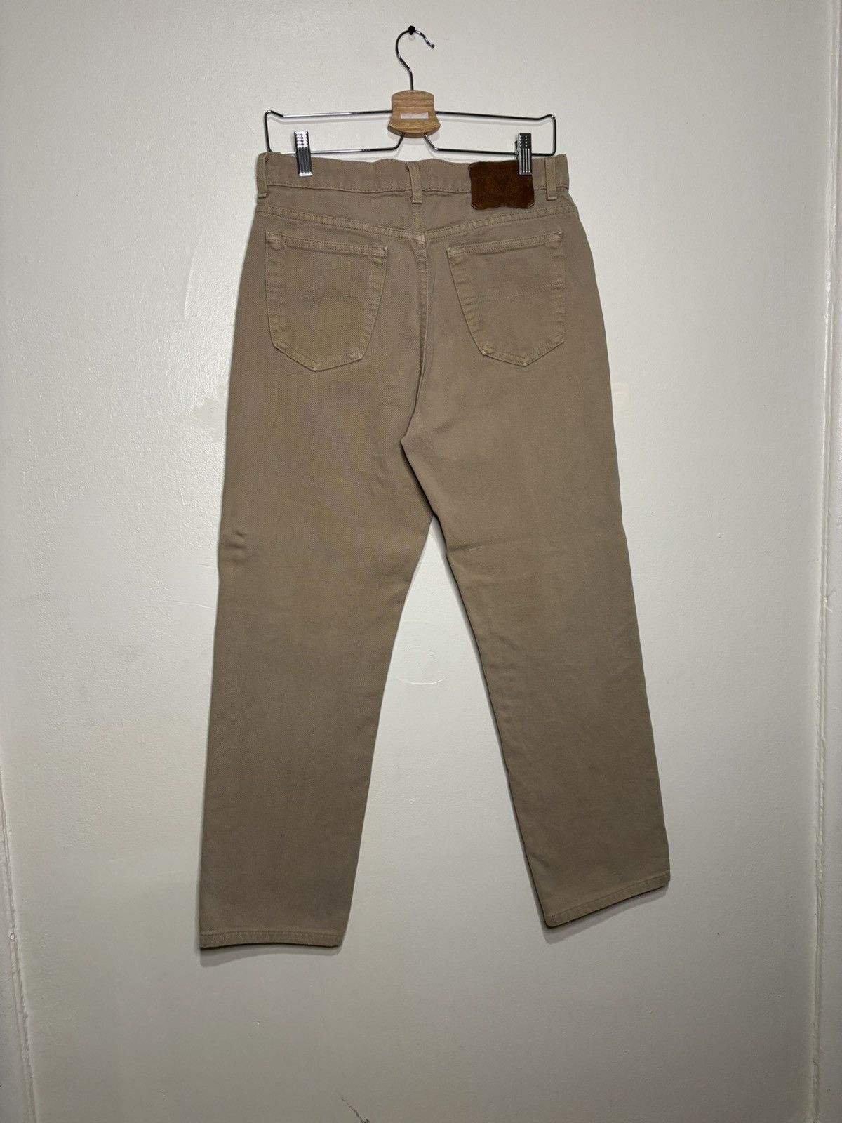 Vintage Vintage 1990s Beige Denim Jeans Size US 32 / EU 48 - 6 Thumbnail