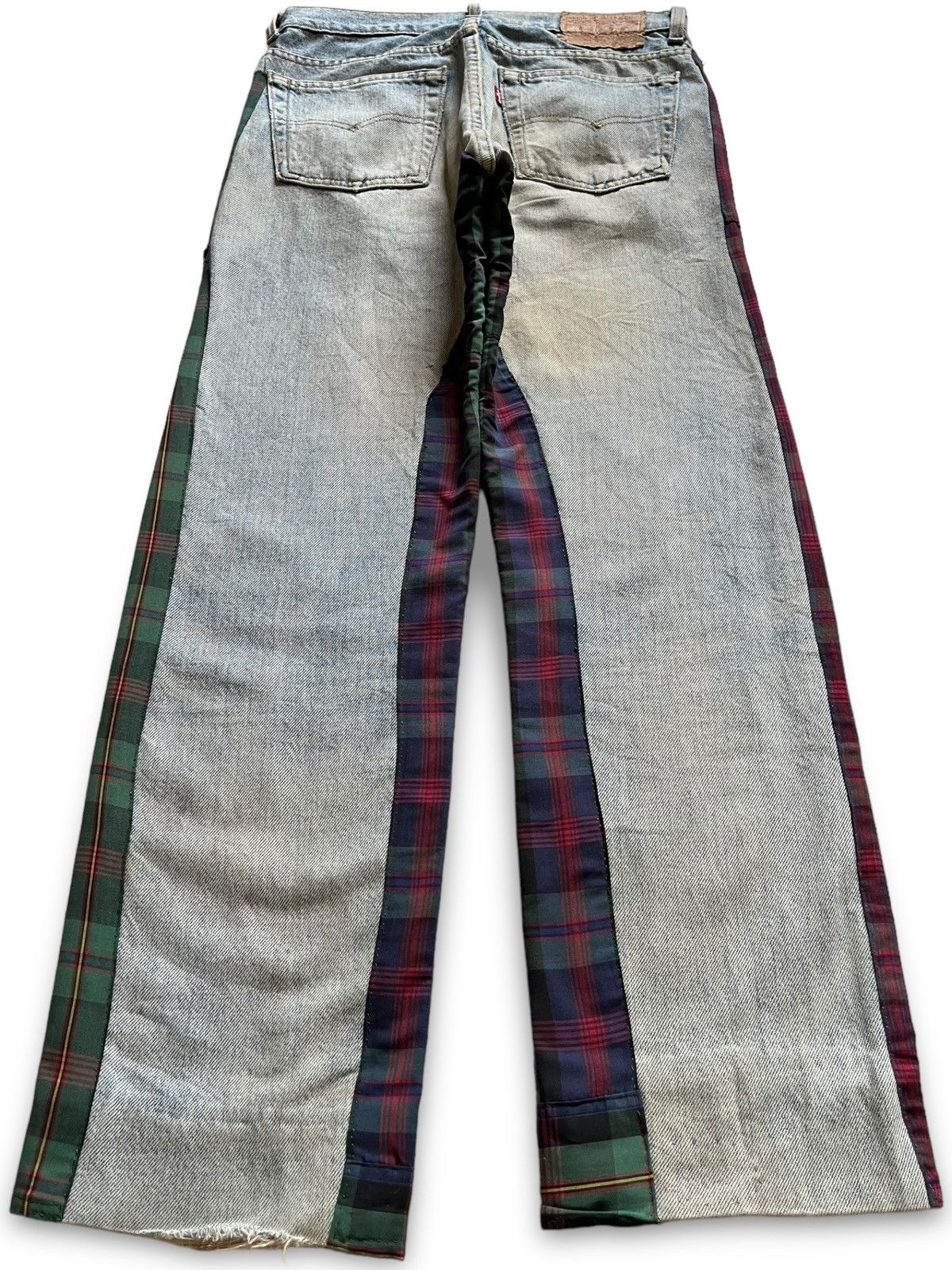 Levi's SALES🔥Vintage 90s Levis 505 Blue Wash Distress Loose Jeans Size US 29 - 2 Thumbnail