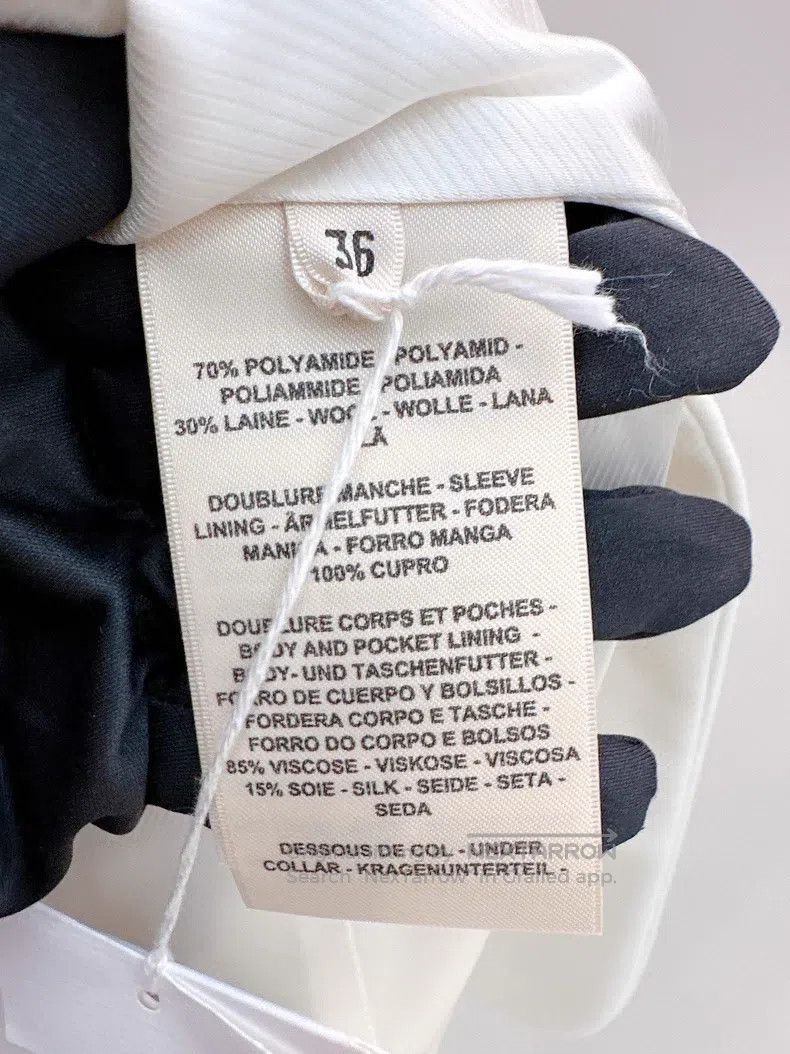 Hermes Hermes White coat Size XS / US 0-2 / IT 36-38 - 4 Thumbnail