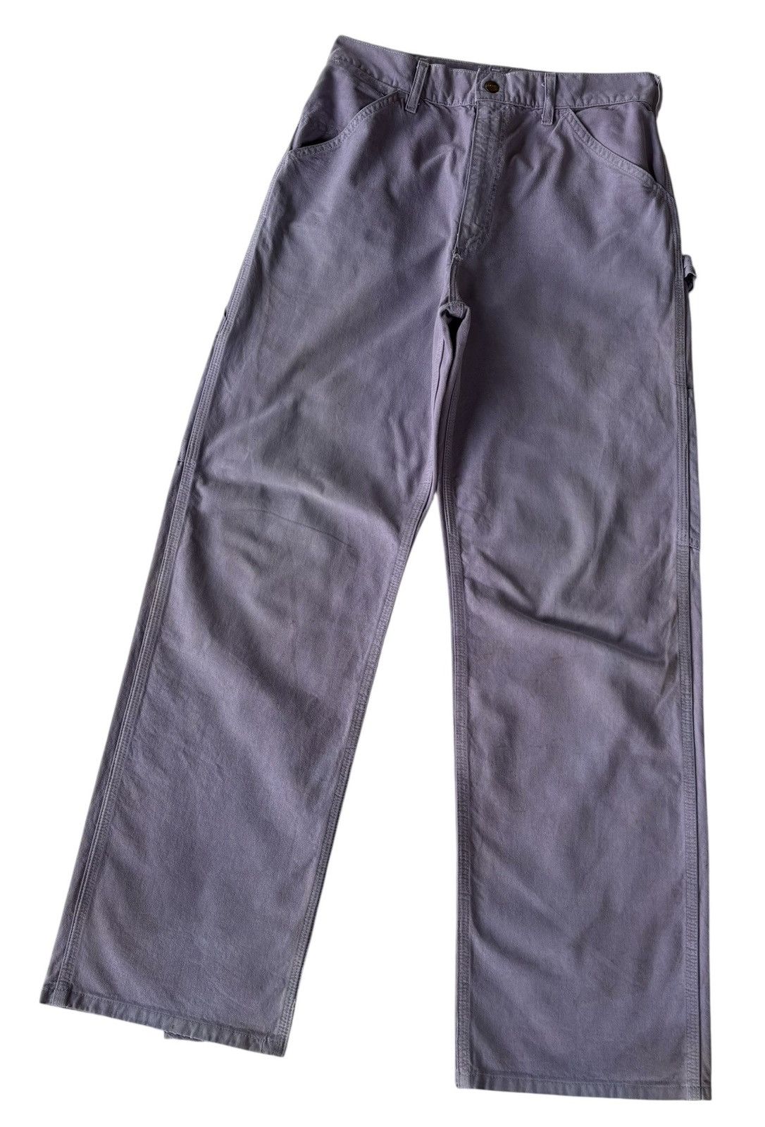 Carhartt Vintage Carhartt Faded Purple Workwear Carpenter Pants Size US 29 - 6 Thumbnail