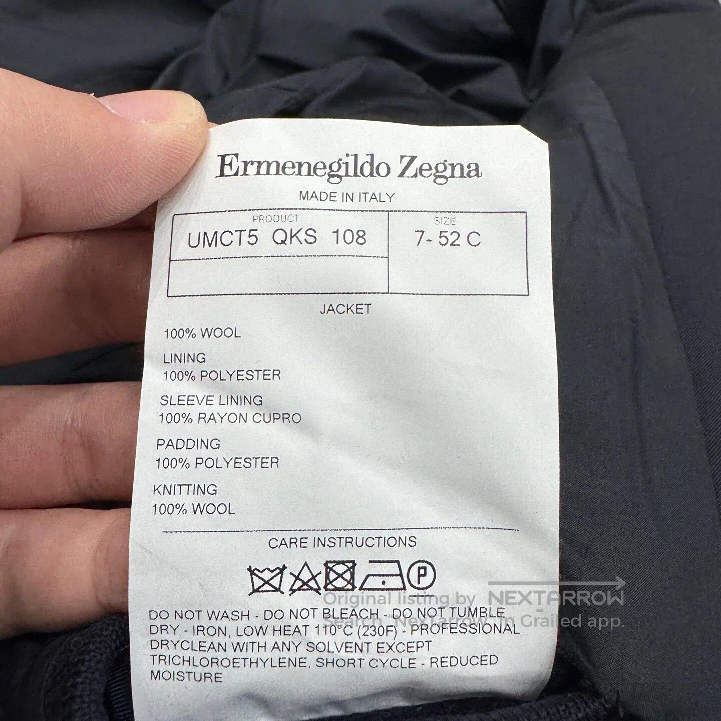 Ermenegildo Zegna #REF! Size 52R - 5 Thumbnail