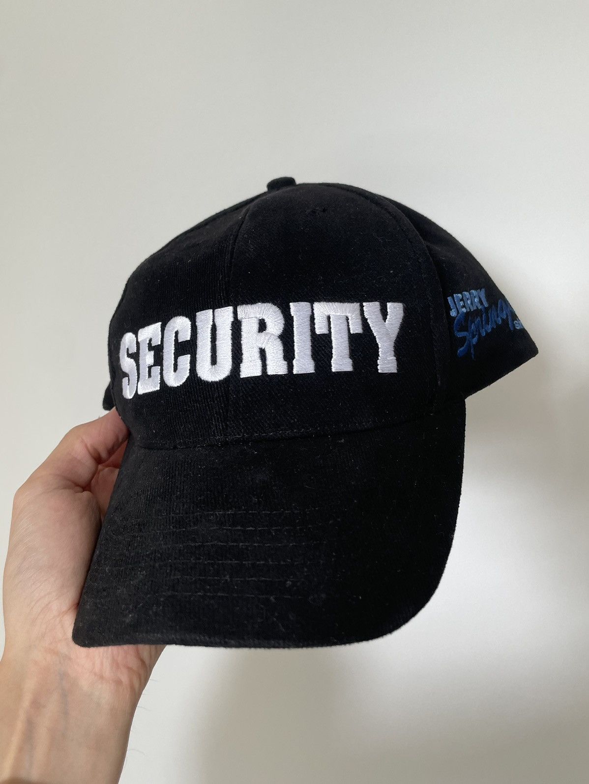Vintage Vintage Jerry Springer Show Security Hat RARE Size ONE SIZE - 1 Thumbnail