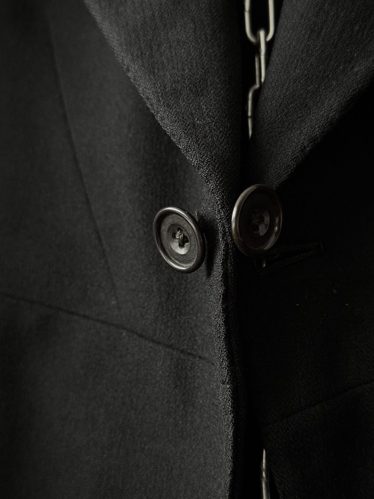 Vintage 1935 Dated Antique British Bespoke Wool Morning Frock Coat Size US M / EU 48-50 / 2 - 3 Thumbnail