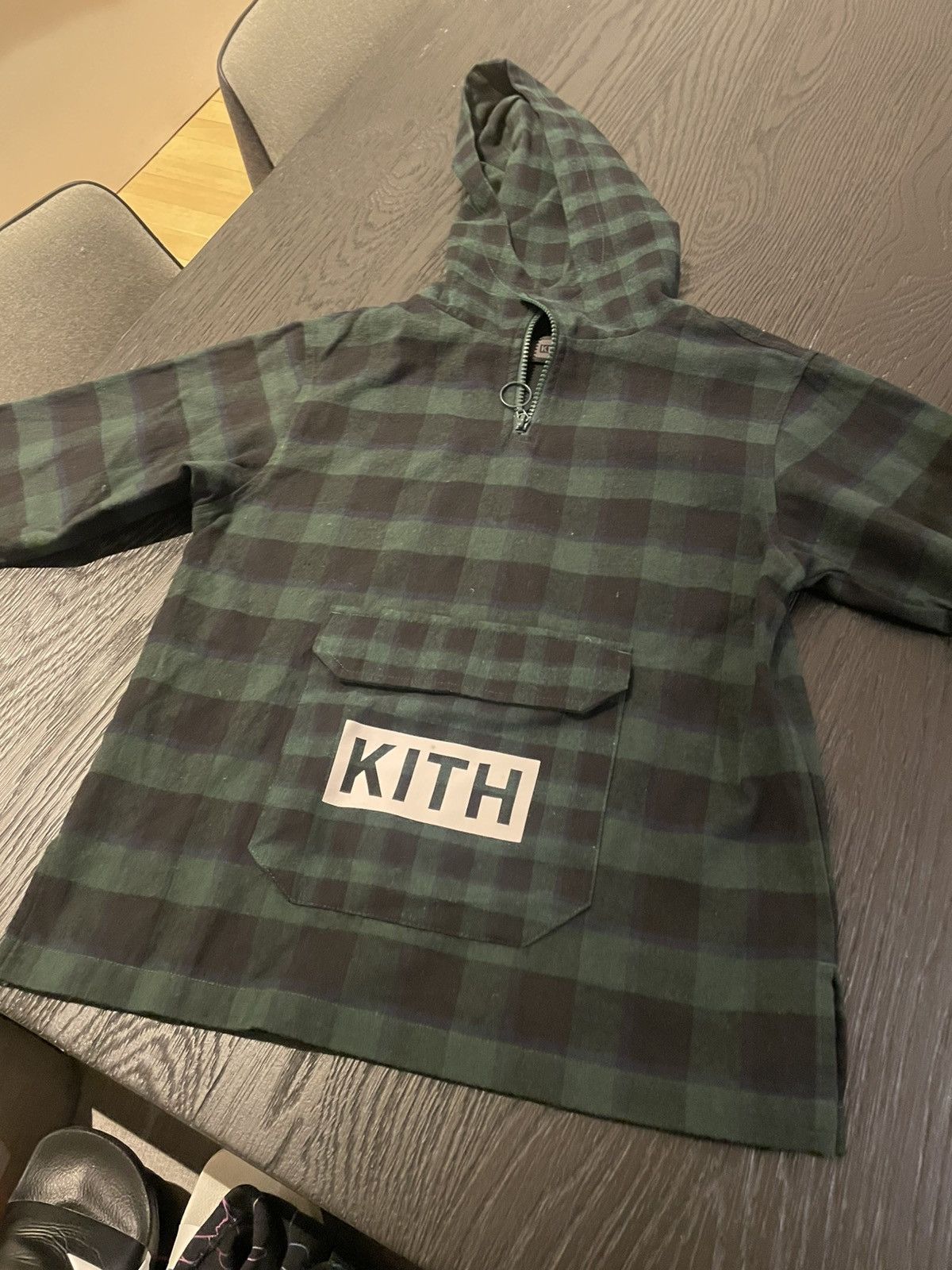Kith Kith flannel plaid hoodie Size US XXS / EU 40 - 1 Preview