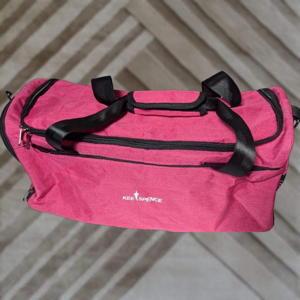 Pinko KEE SPENCE Women Pink Duffle Bag Large EUC Size ONE SIZE - 1 Thumbnail