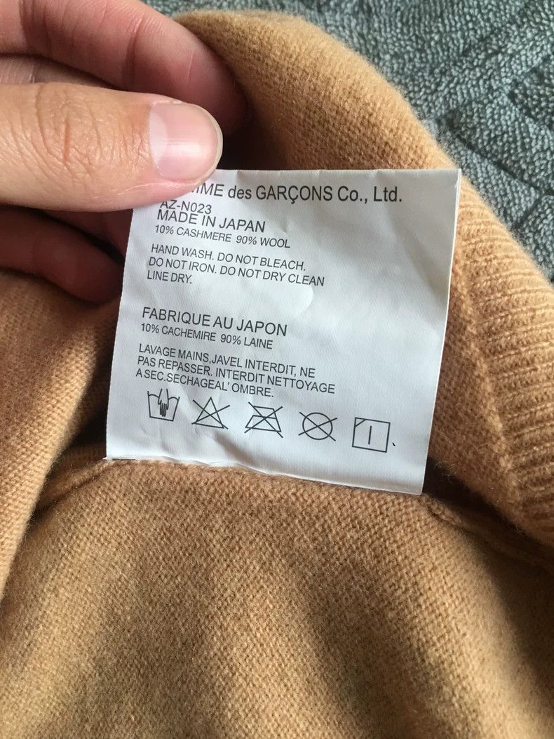 Comme des Garcons Comme Des Garcons Expensive Cashmere Sweater Women's Cashm Size M / US 6-8 / IT 42-44 - 7 Thumbnail