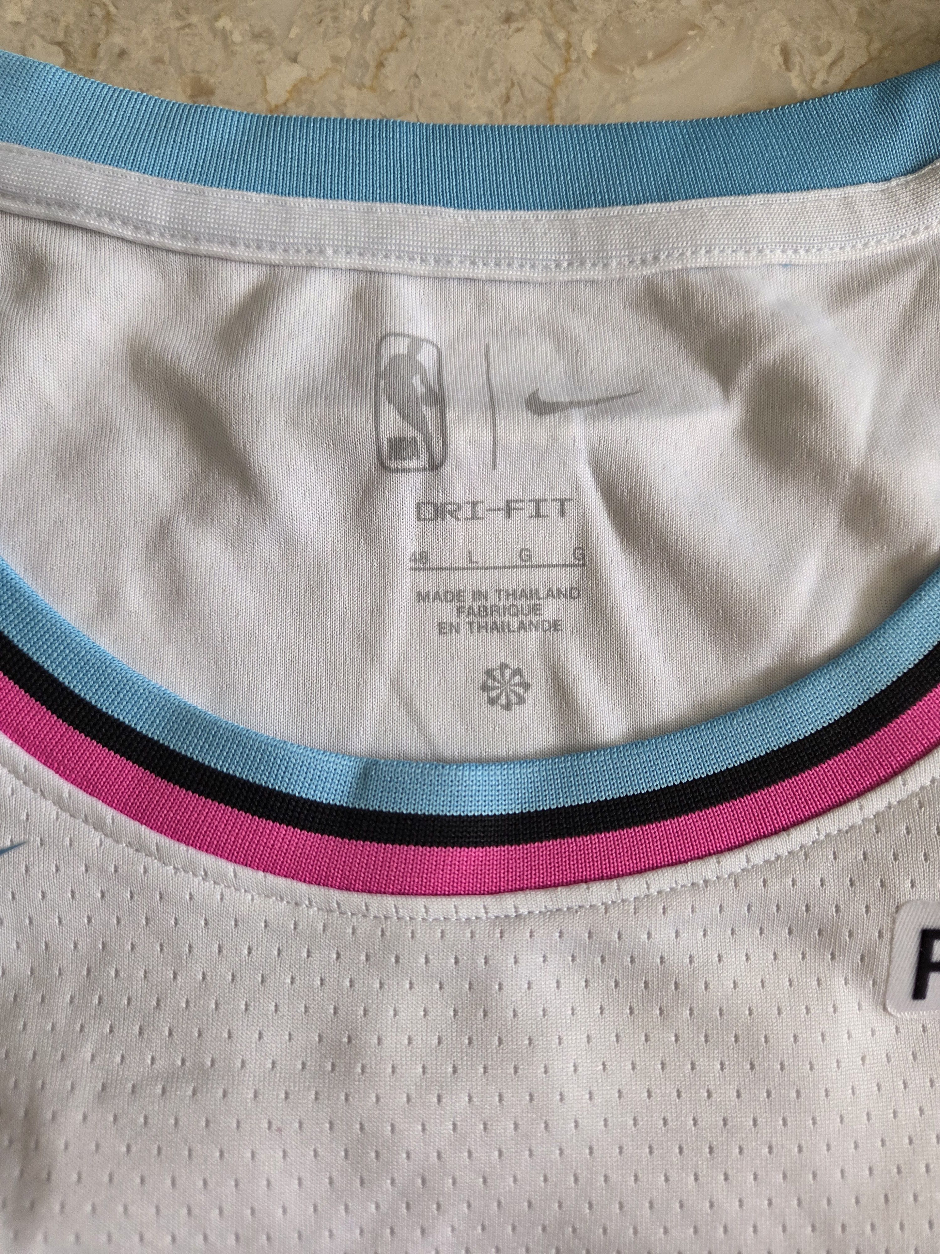 NBA BNWT Authentic Heat 2025 'Original Vice' Swingman Jersey Size US L / EU 52-54 / 3 - 3 Thumbnail