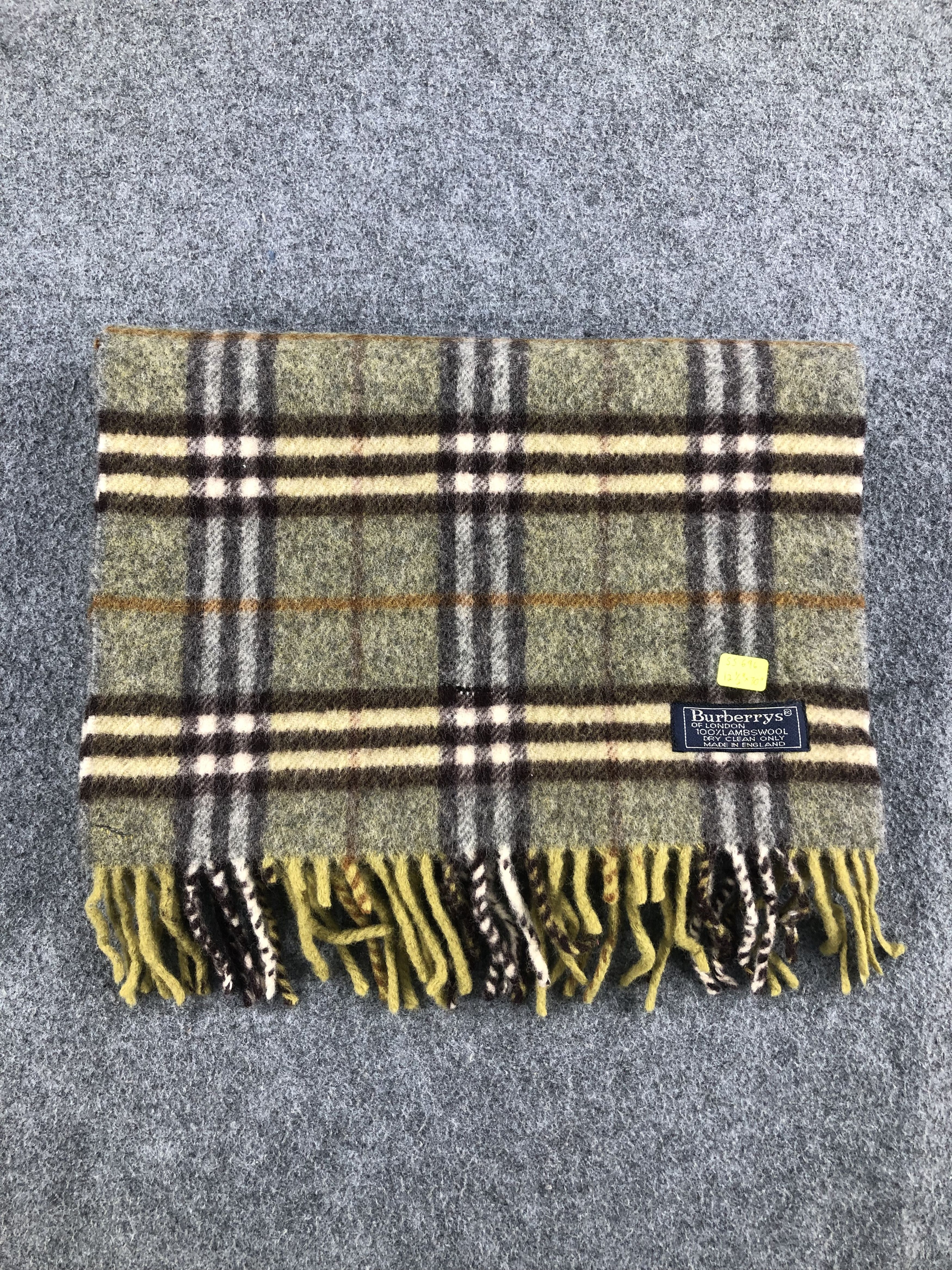 Burberry Burberry Lambswool Scarf / Muffler / Neckwear Size ONE SIZE - 8 Thumbnail