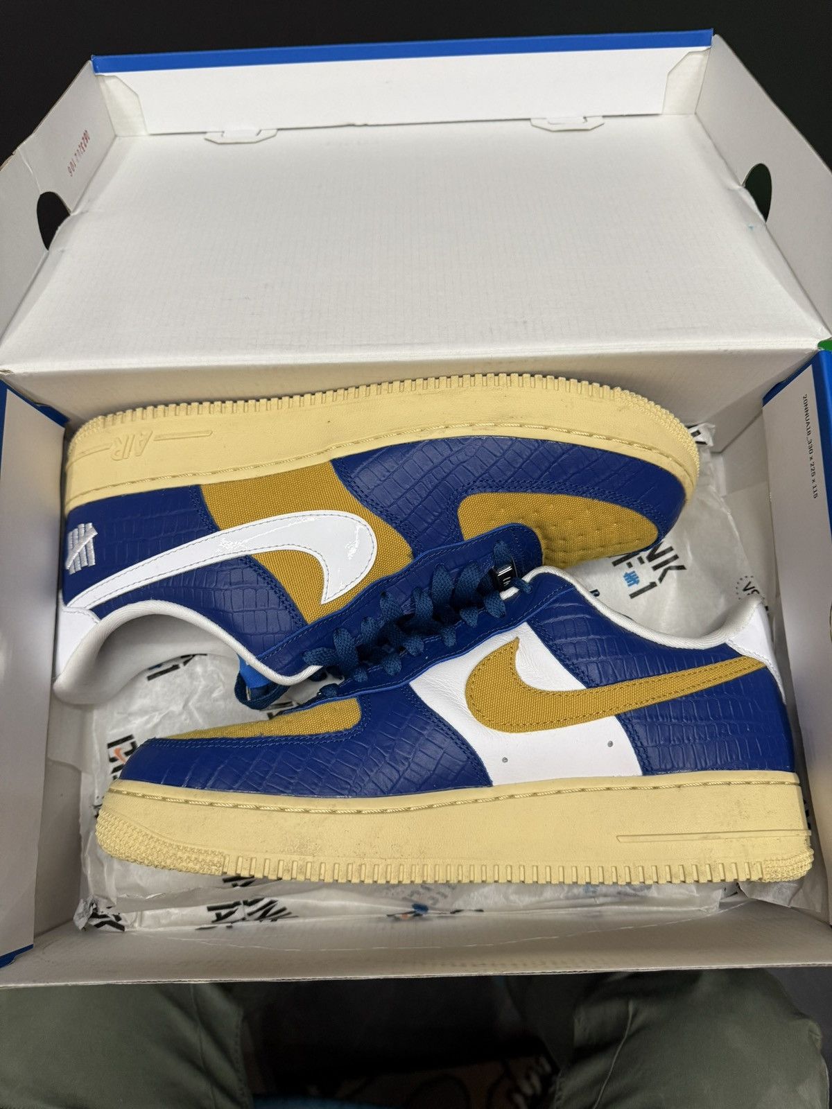 Nike × Undefeated Nike x Undefeated Air Force 1 9 5 On It DM8462-400 Size US 9 / EU 42 - 1 Thumbnail