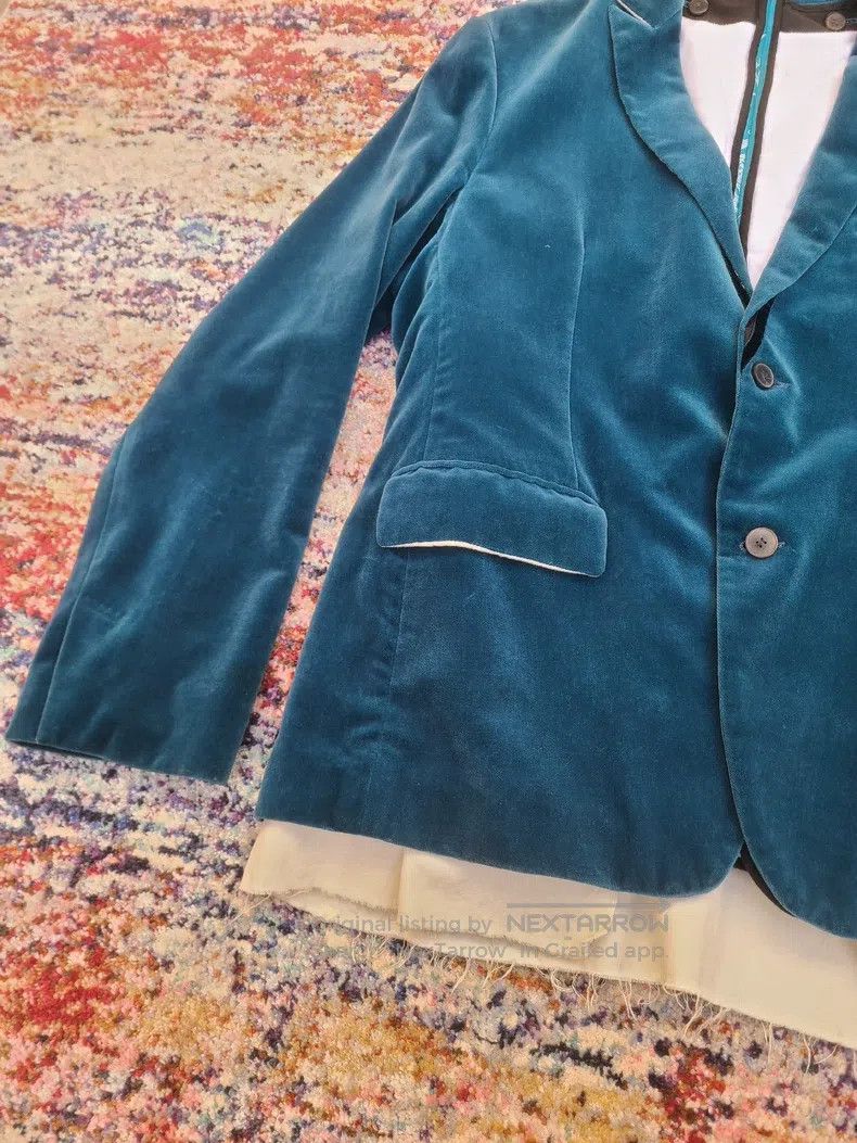 Haider Ackermann Haider Ackermann Velvet Jacket, Cotton Clothing Size US M / EU 48-50 / 2 - 4 Thumbnail
