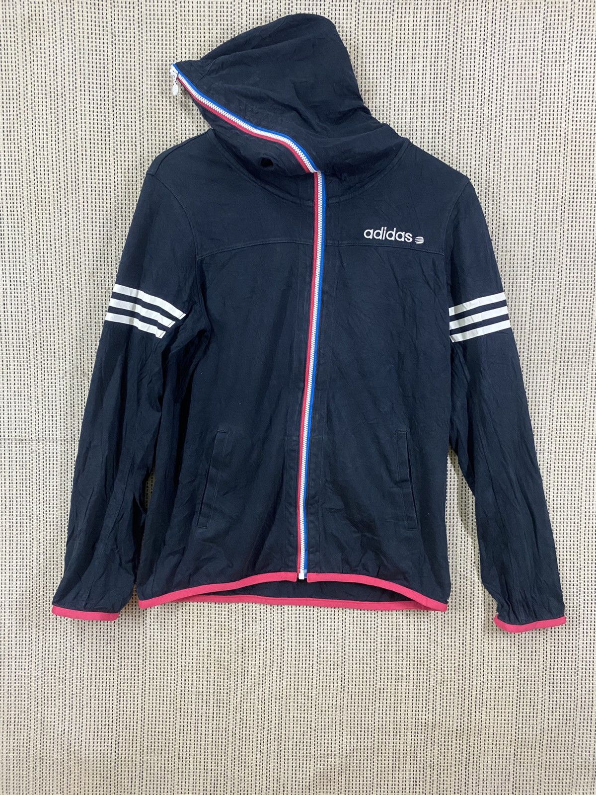 Adidas Adidas Full-Zip Hoodie – Stylish, Comfortable, and Versatile Size L / US 10 / IT 46 - 1 Thumbnail